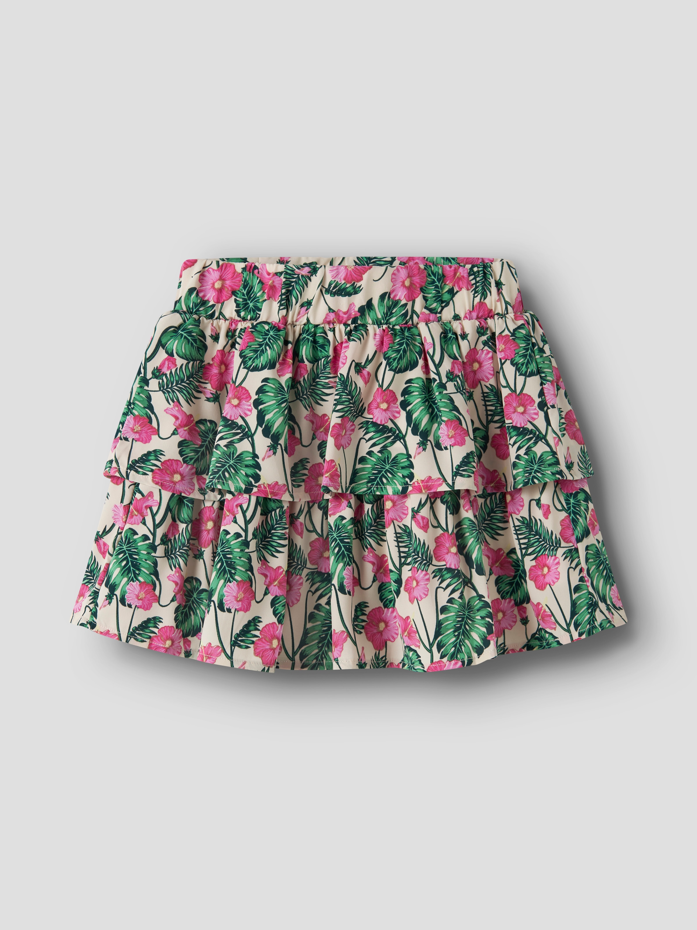 Name It Volantrock »NKFVINAYA SKIRT FFF NOOS« Kunstfaser, Stretch, Allover Druck