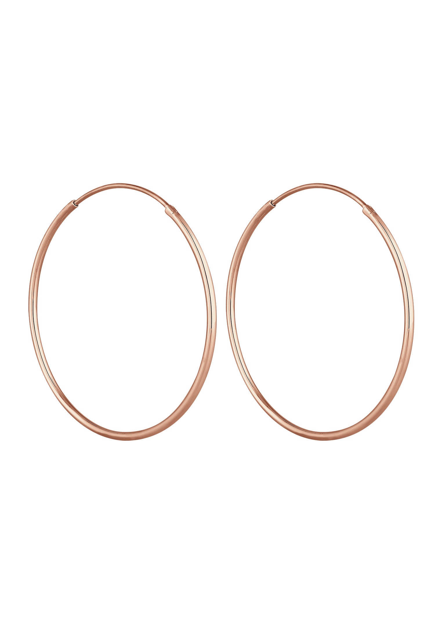 Elli Paar Creolen »Ohrringe Creolen Glänzend 925 Sterling Silber«