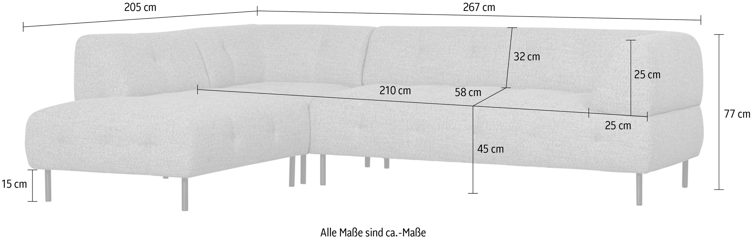 WOOOD Ecksofa »Lloyd«