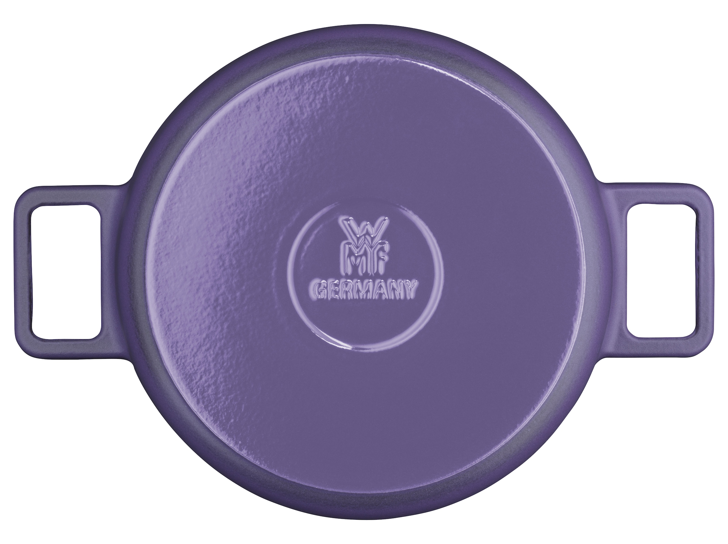 WMF Bräter »Flavour, Ø 24 cm«, Gusseisen, 5,2 Liter, Gusseisen-Kochgeschirr, Deckel mit Kondensationsnoppen