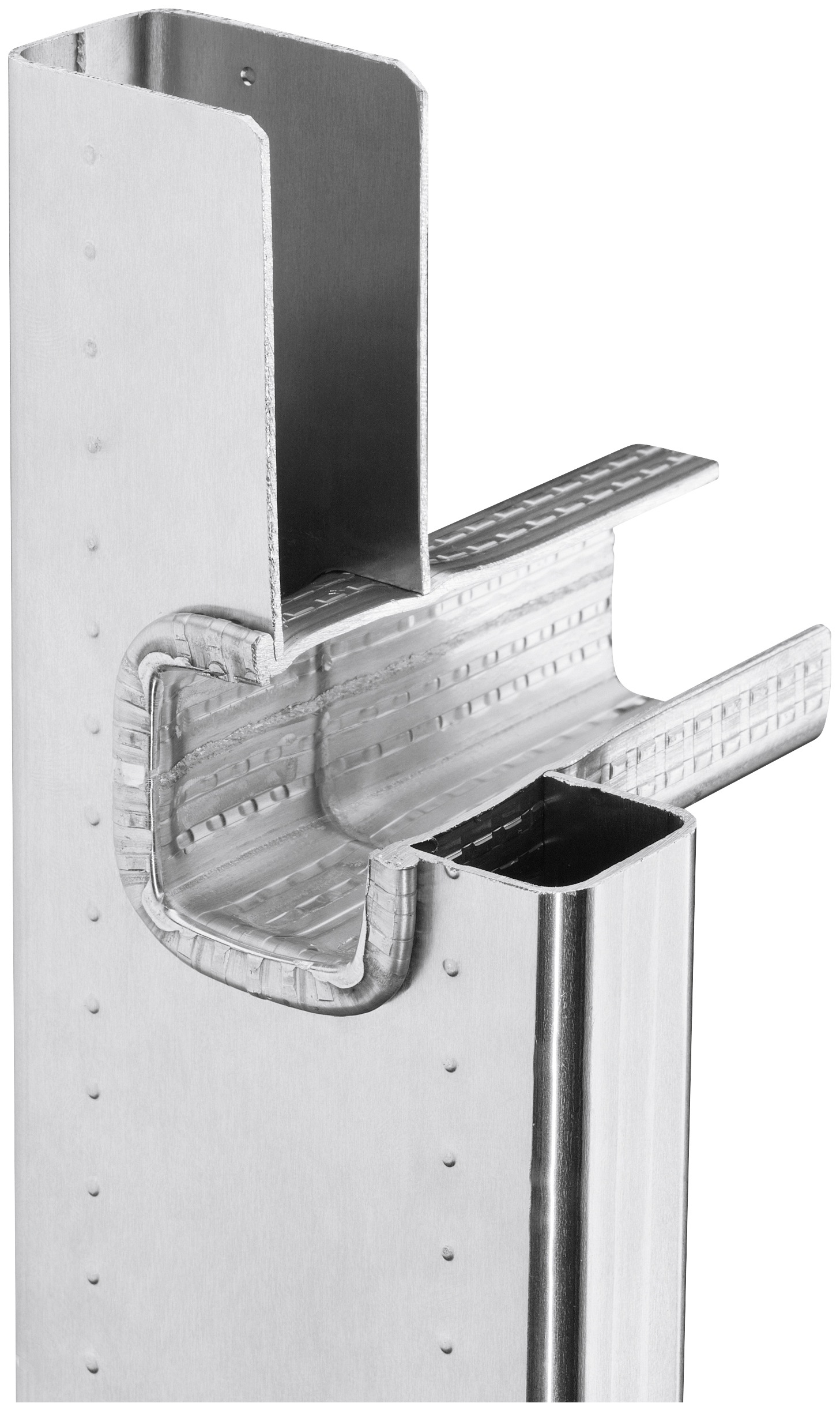 Hailo Anlegeleiter »S80 ProfiStep duo«, Aluminium-Schiebeleiter 2-teilig 2x15 Sprossen