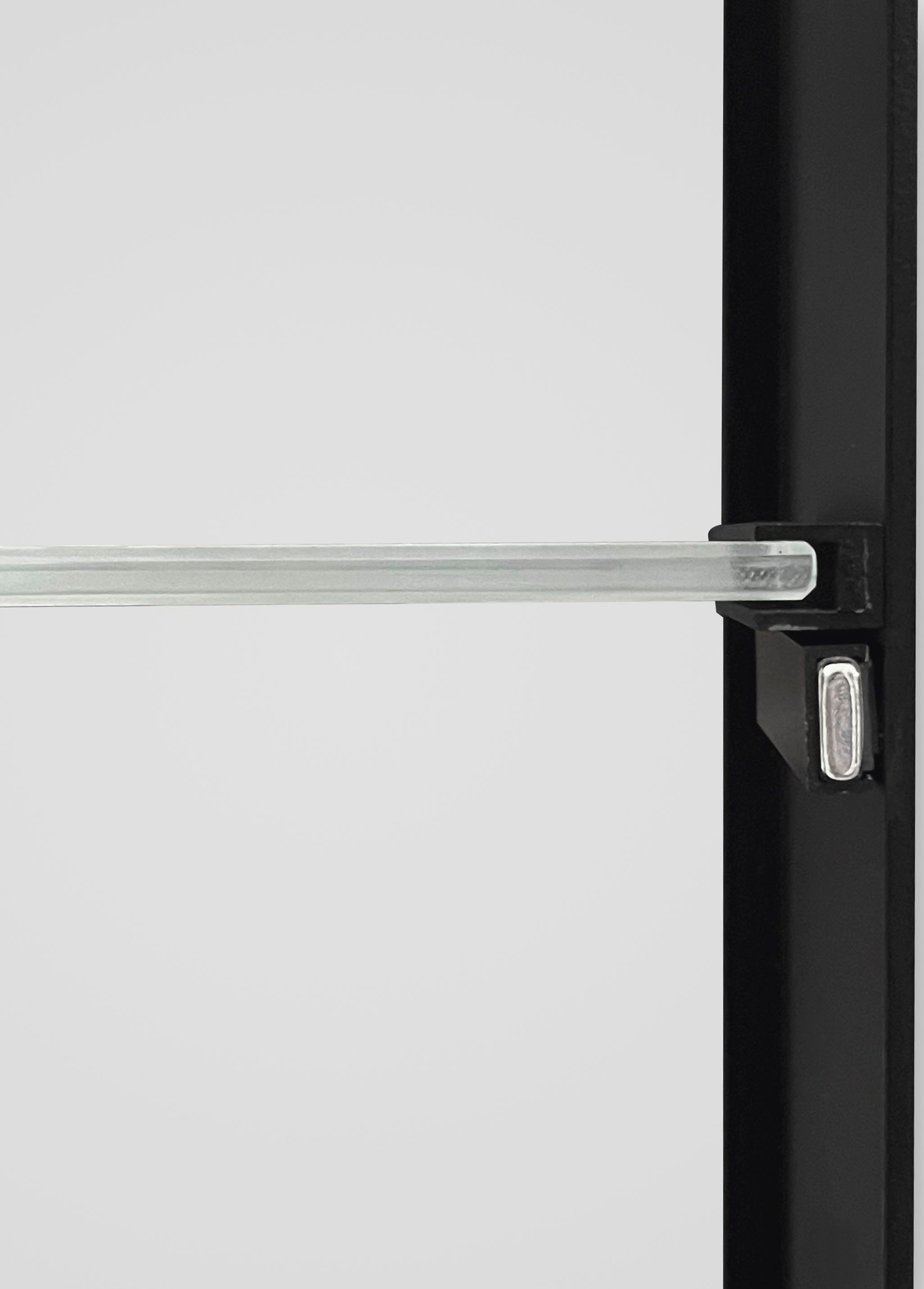 Talos Badezimmerspiegelschrank, oval, OTTO cm, Echtglas, schwarz BxH: und Alumunium aus IP24, Online 40x60 Shop