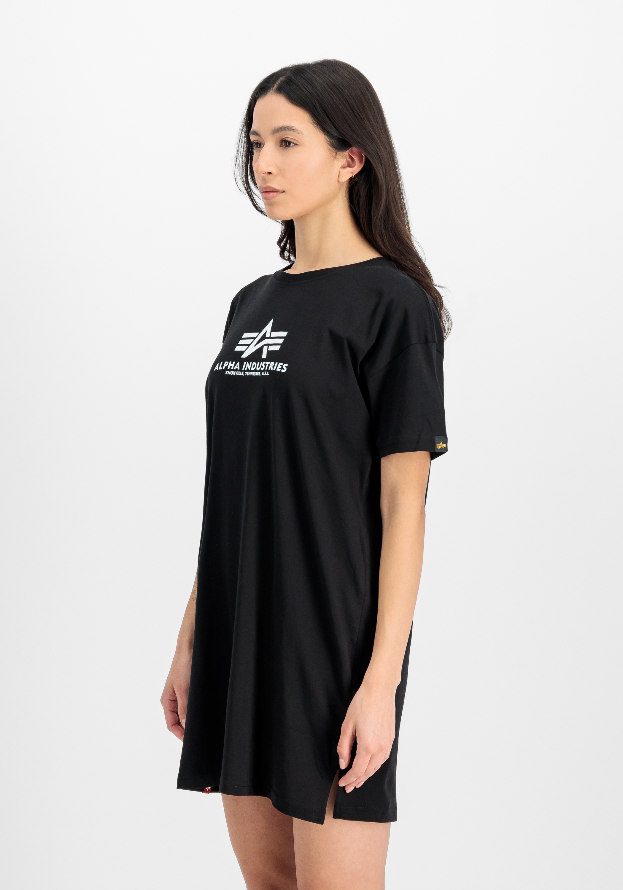 Alpha Industries Shirtkleid »Alpha Industries Women - T-Shirts Basic T Long Women«