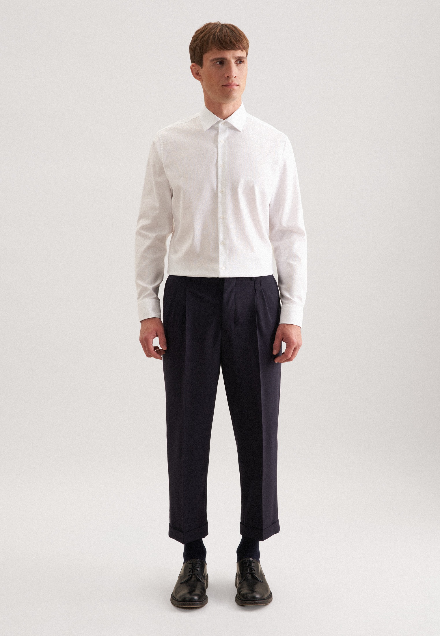 seidensticker Businesshemd »Schwarze Rose« X-Slim 1/1 Kentkragen Uni