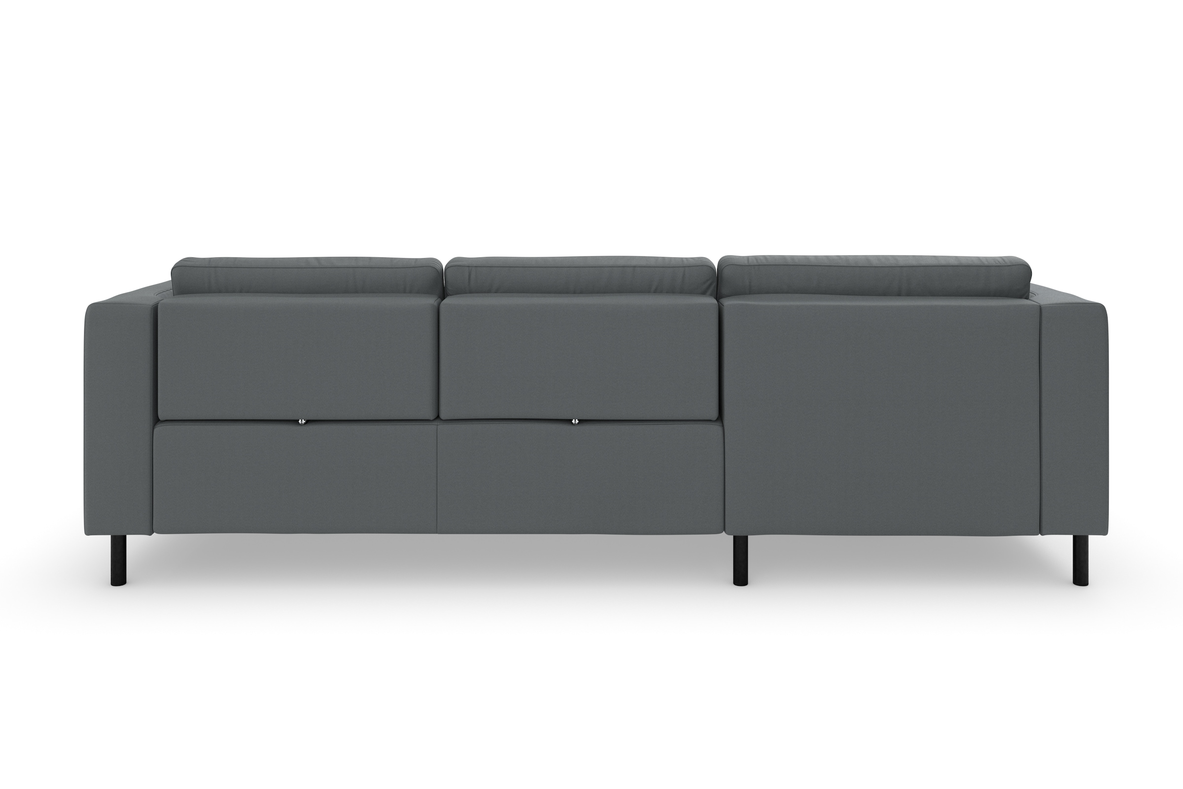 sit&more Ecksofa »Olsen L-Form« inklusive Sitztiefenverstellung, wahlweise mit Bettfunktion, 15cm hoch