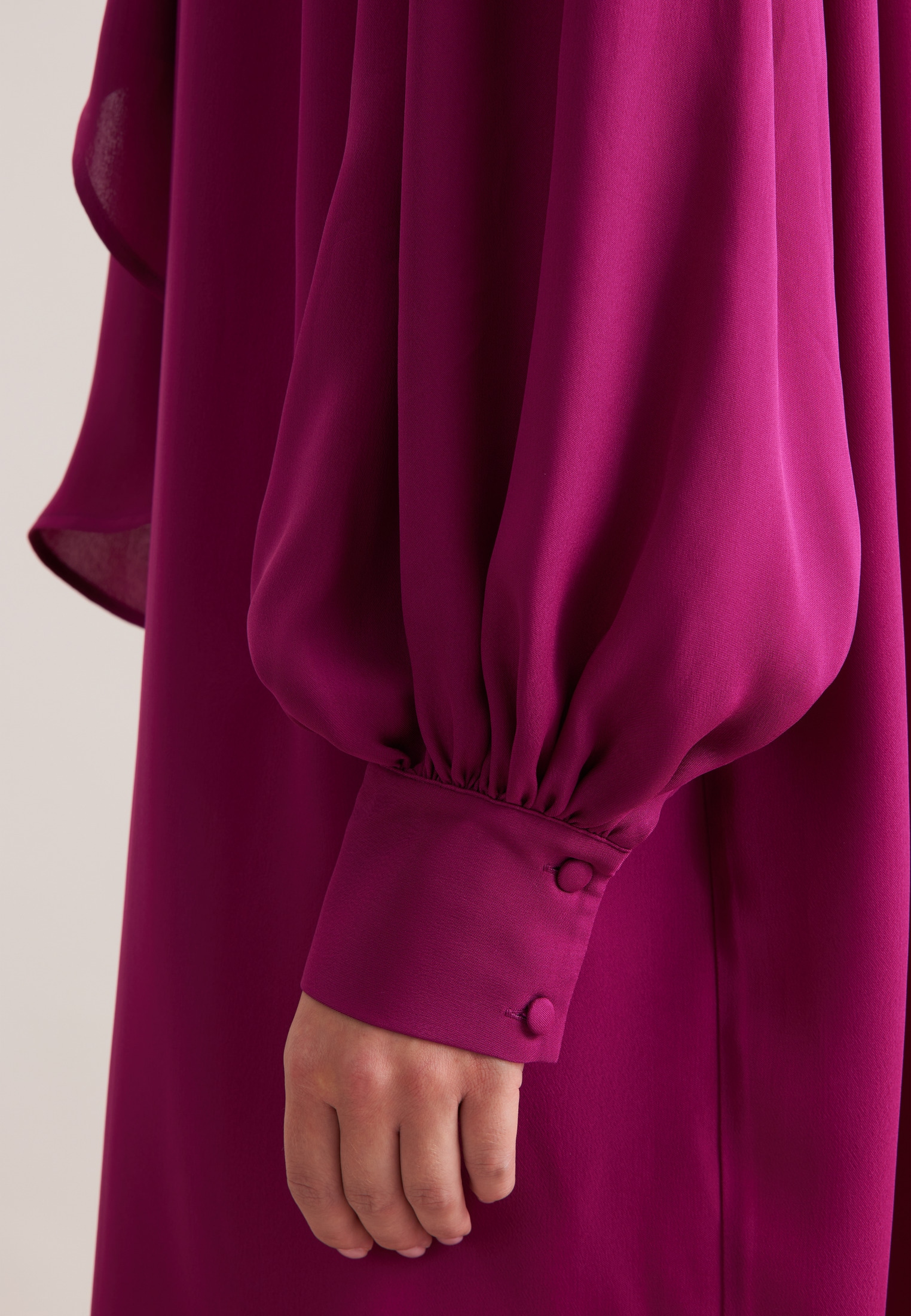 seidensticker Sommerkleid 1/1 Binderkragen Uni