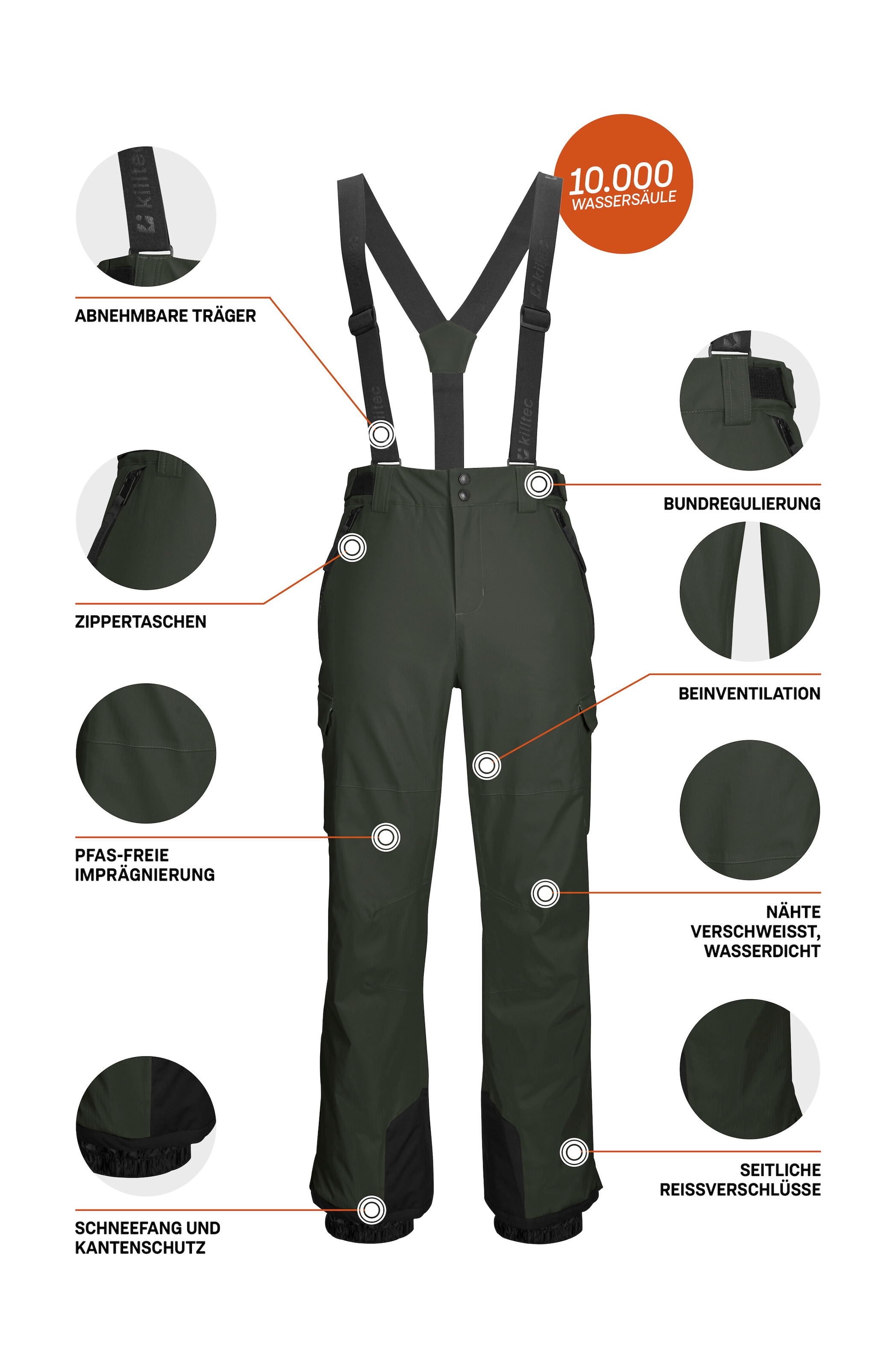 Killtec Skihose »KSW 83 MN SKI PNTS«