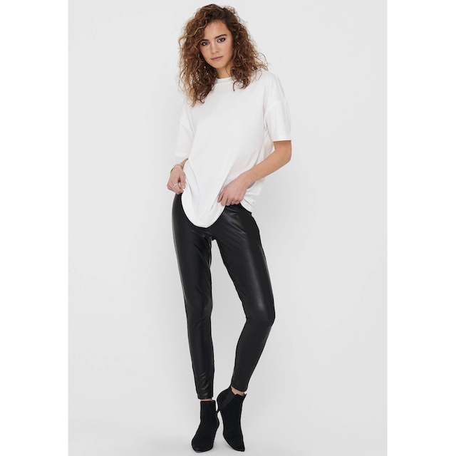 NOOS ONLY bei JRS« OTTO COATED Lederimitathose »ONLCOOL LEGGING