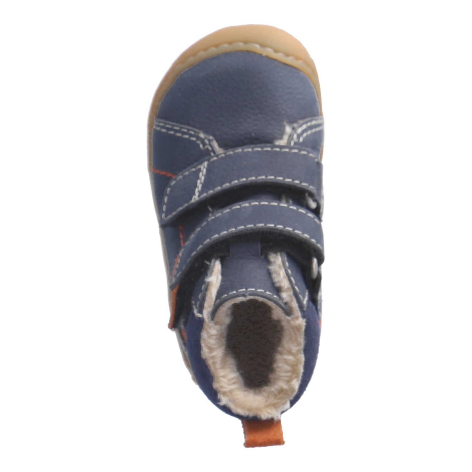 PEPINO by RICOSTA Lauflernschuh »GENO, WMS: mittel«  Babyschuh mit Kontrastnähten, Größenschablone zum Download