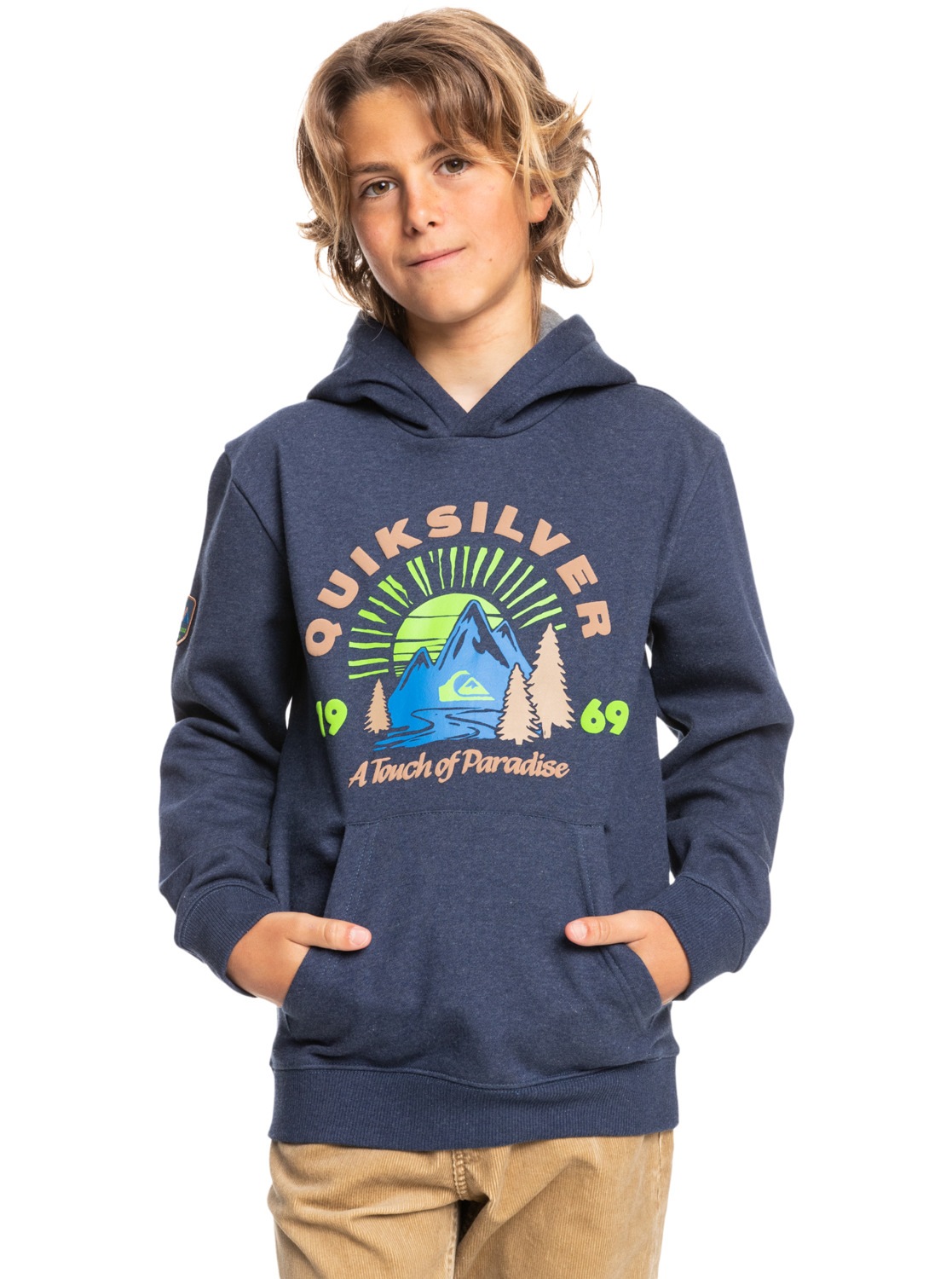 Quiksilver Kapuzensweatshirt »Big Logo Snow«
