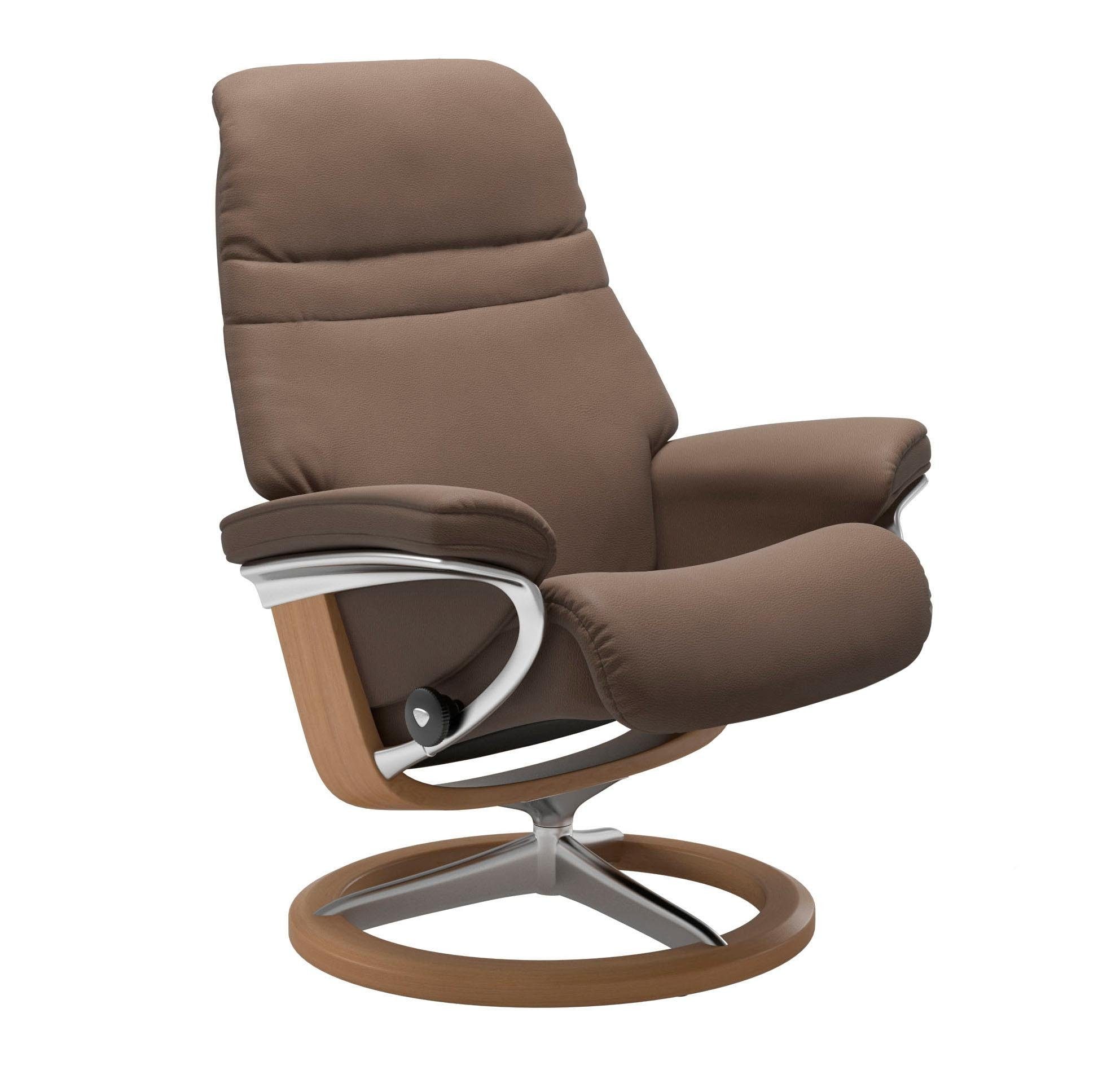 Stressless® Relaxsessel »Sunrise«, mit Signature Base, Größe S, Gestell Eiche
