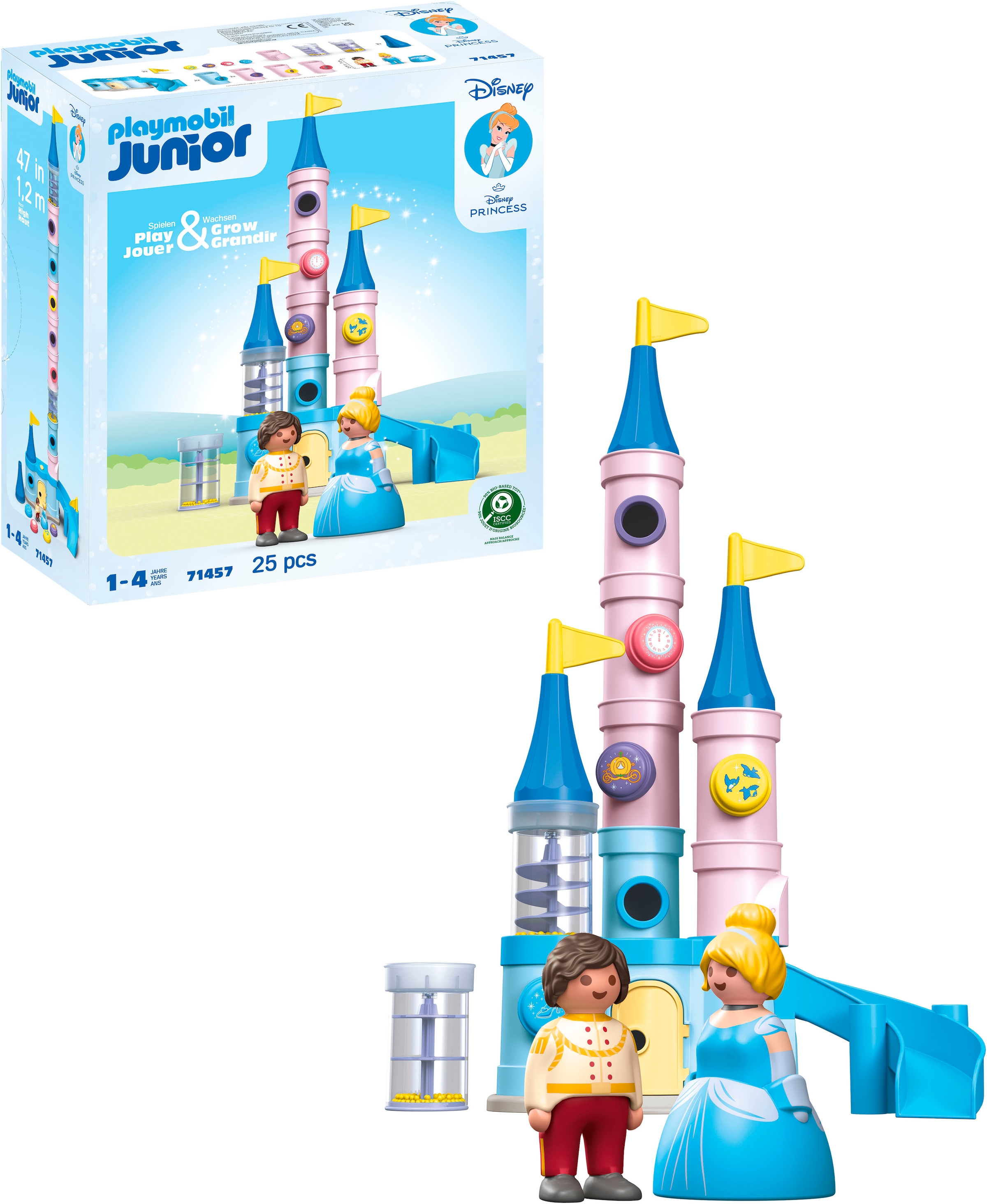 Playmobil® Konstruktions-Spielset »Cinderellas Schloss (71457), JUNIOR & Disney« Made in Europe