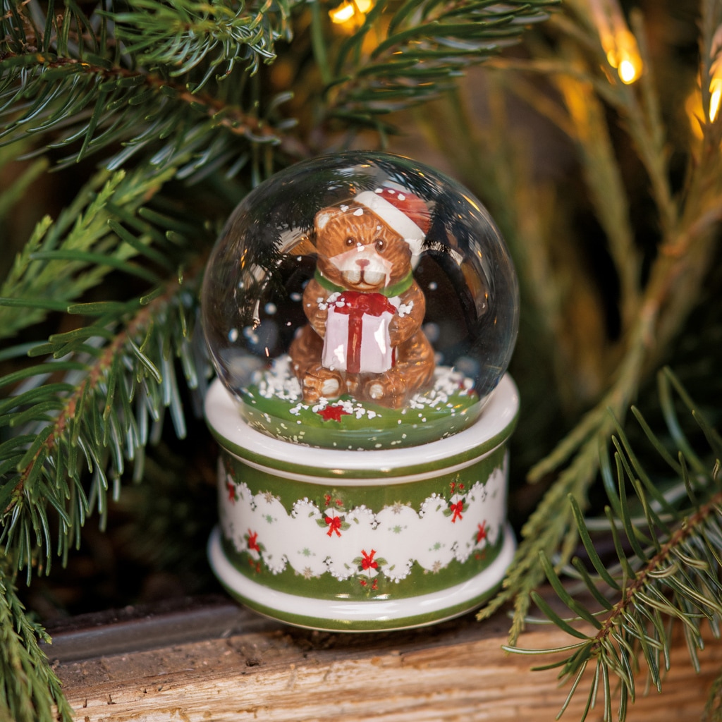 Villeroy & Boch Weihnachtsfigur »Schneekugel Bär Christmas Toys bunt«