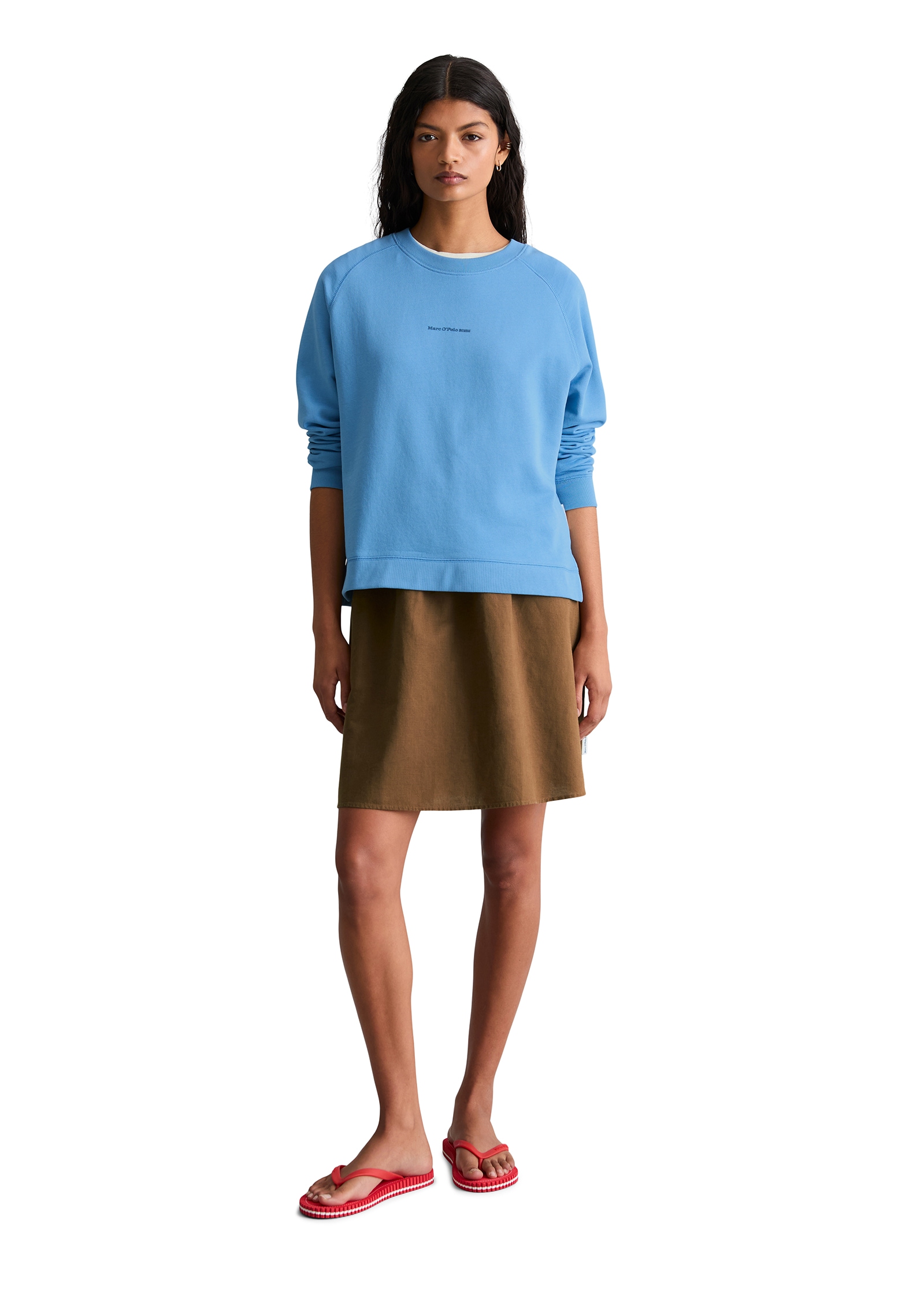 Marc O'Polo DENIM Sweatshirt , relaxed aus Organic Cotton
