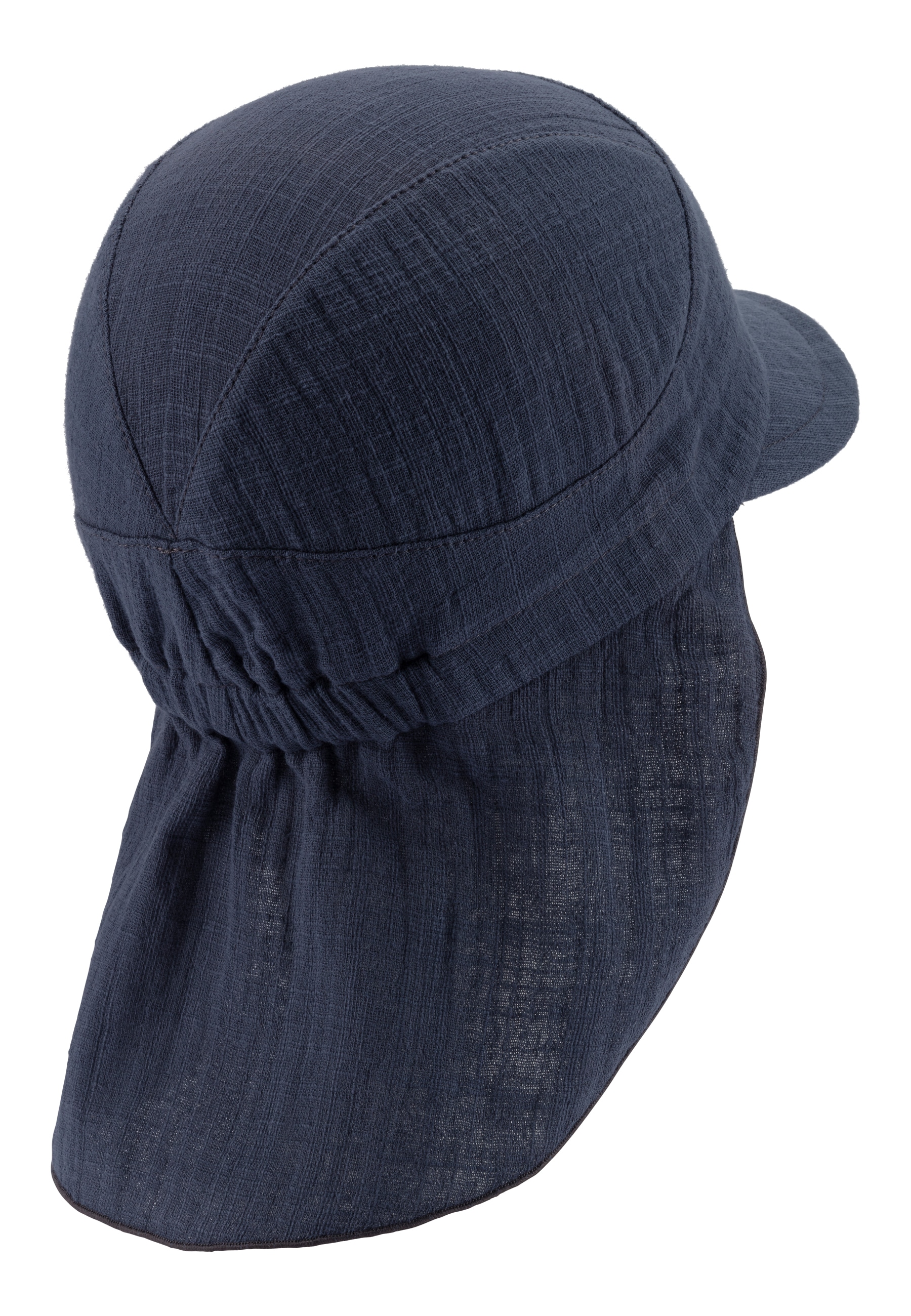 Sterntaler® Schirmmütze »Schirmmütze mit Nackenschutz einfarbig«