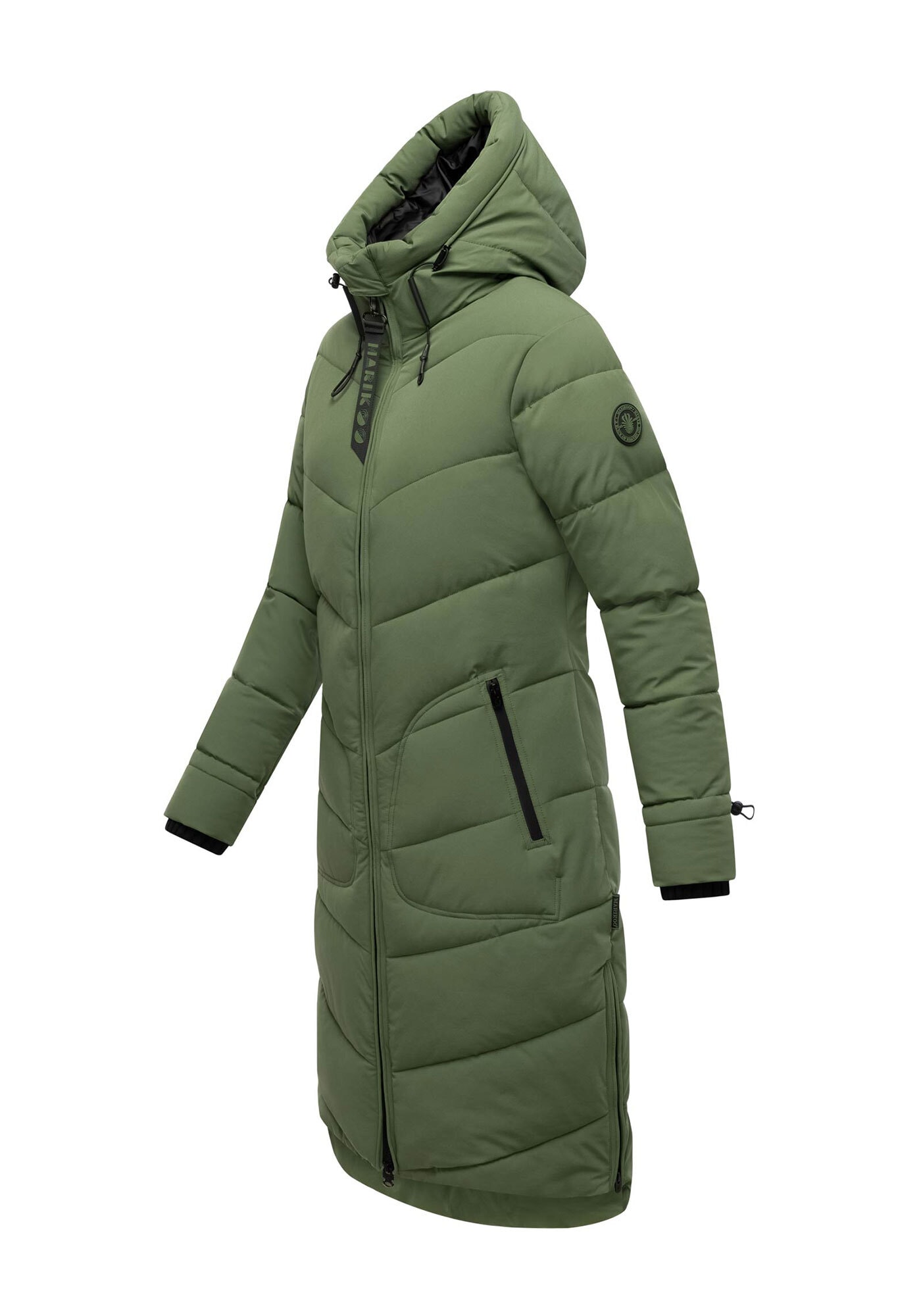 Marikoo Winterjacke »Marikoo Benikoo Damen lange Winterjacke B949«