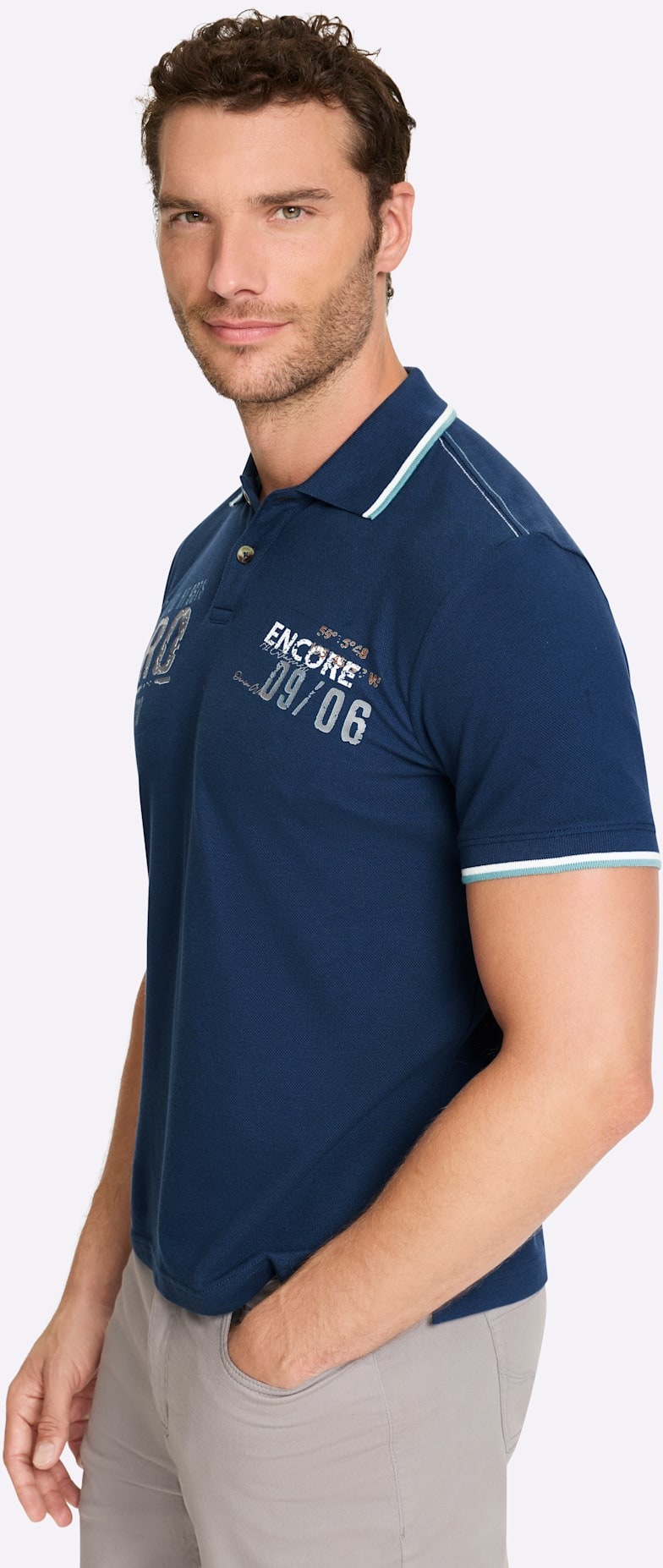 Catamaran Kurzarmshirt »Kurzarm-Poloshirt« 1 tlg.