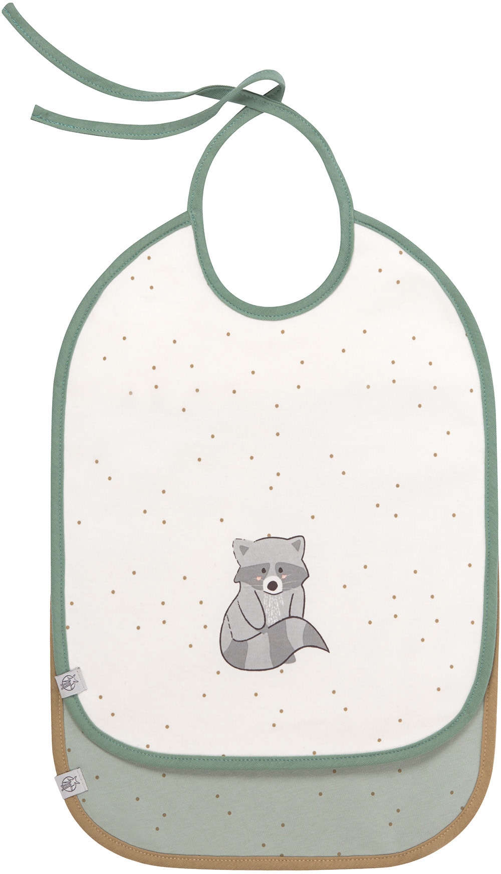 Lätzchen, »About Friends, Racoon«, (Set, 2-tlg.)