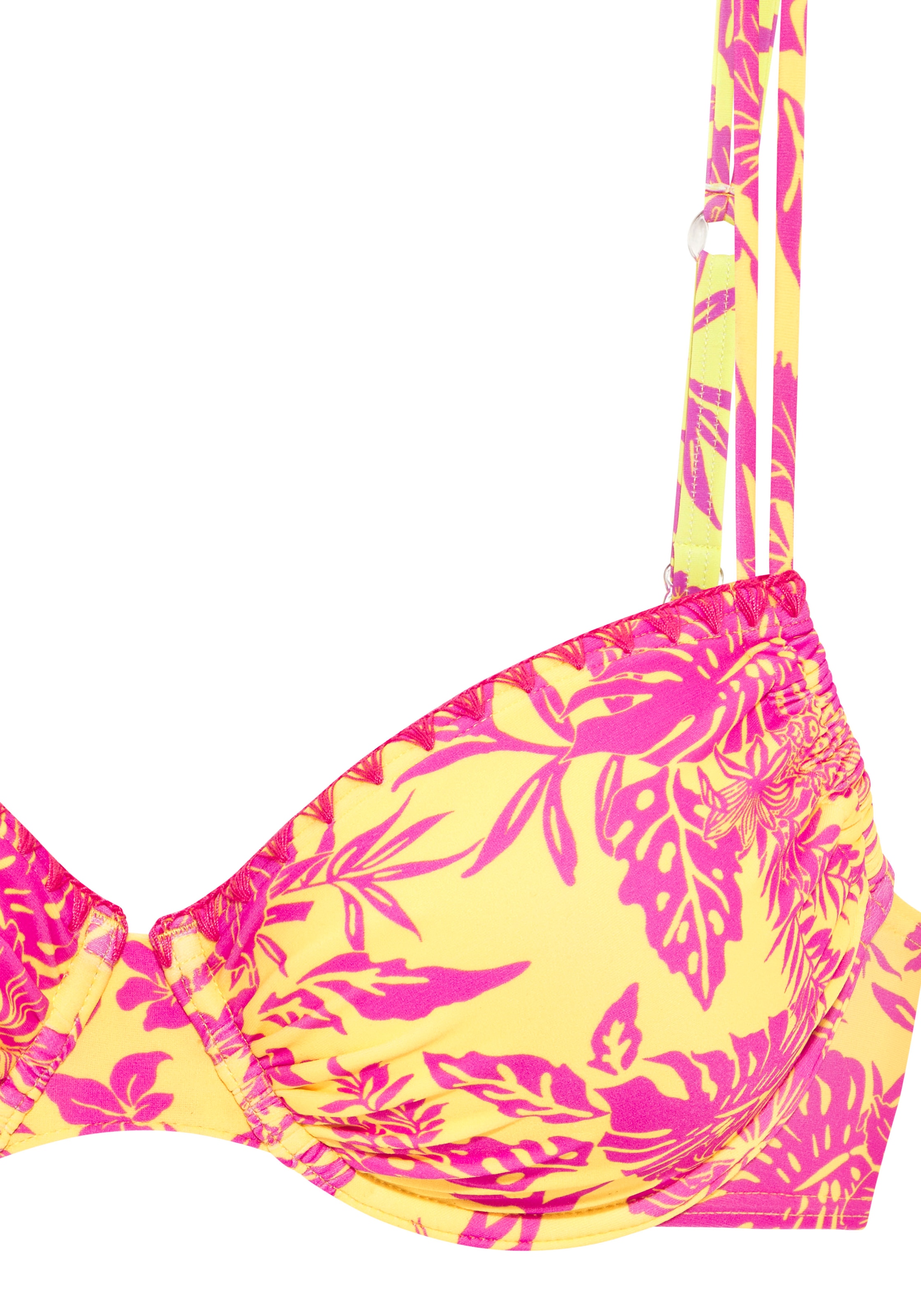 Venice Beach Bügel-Bikini »Kensi« seitlich regulierbar mit modernem Print