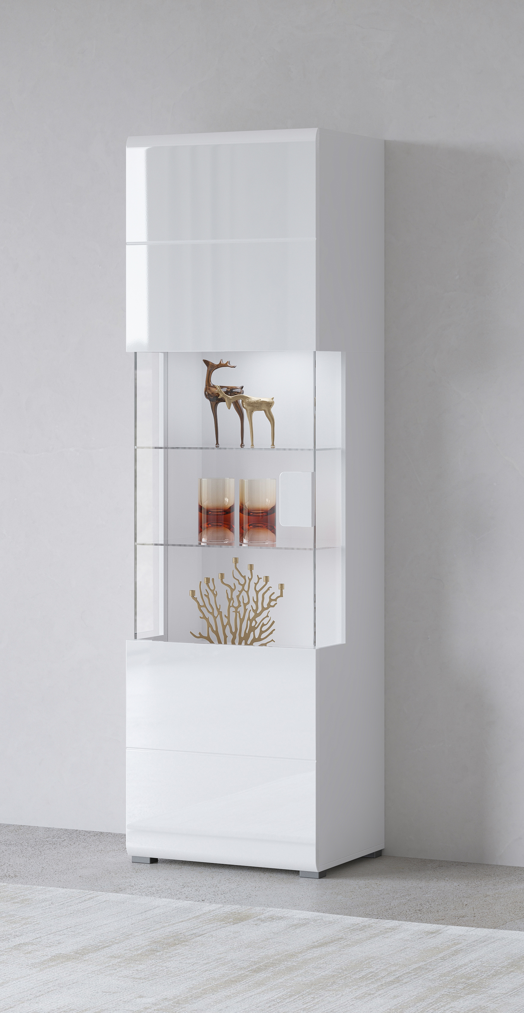 Vitrine »Toledo«, Höhe 204 cm