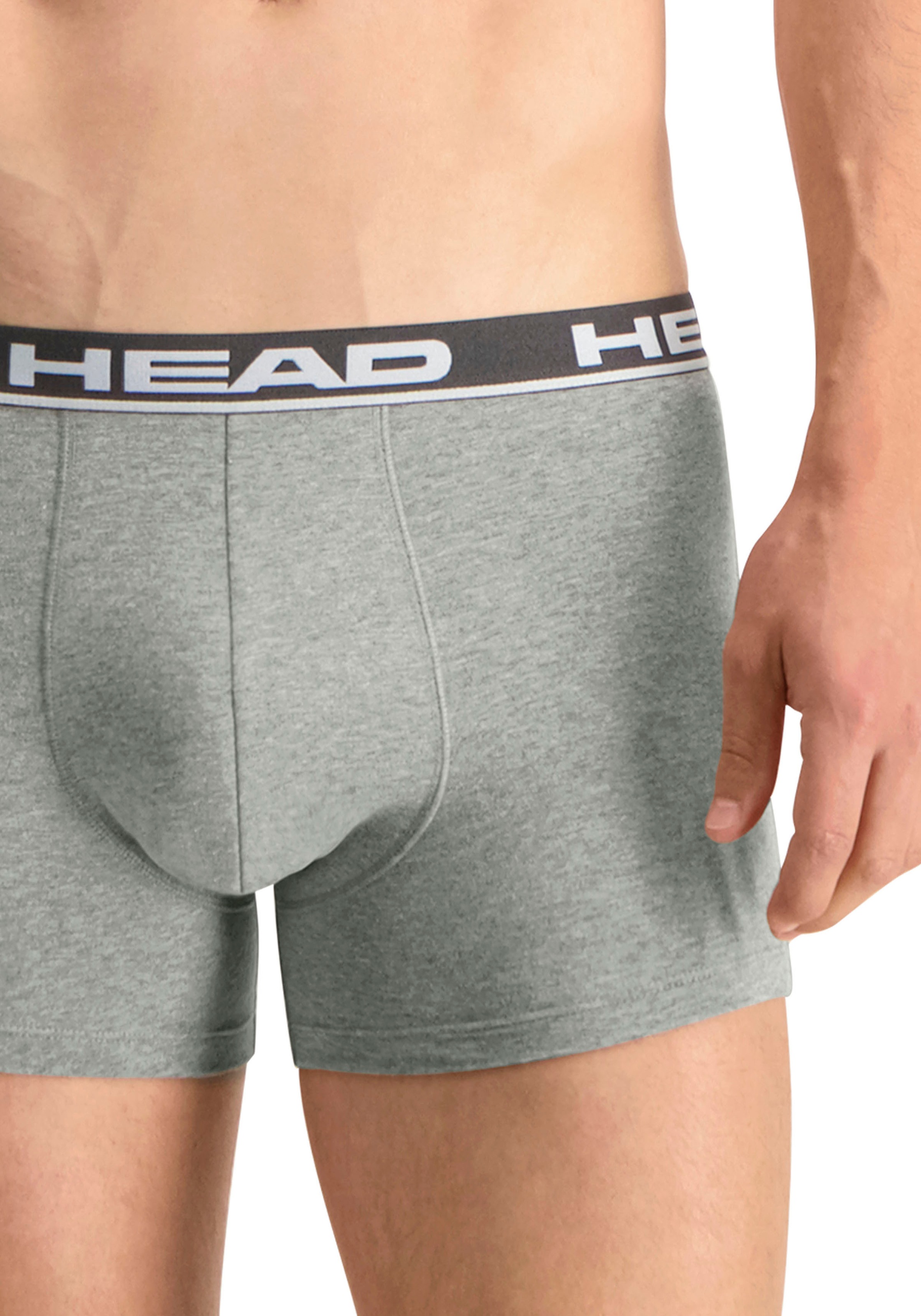 Head Boxershorts »HEAD BASIC BOXER 2P« 2er Pack,  mit elastischem Logobund