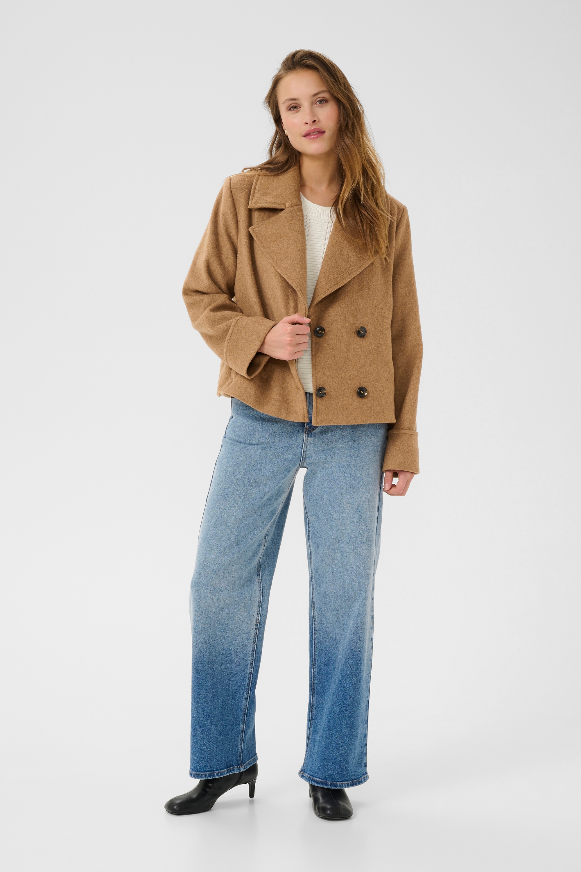 KAFFE Wintermantel »Jacke KAjulia«