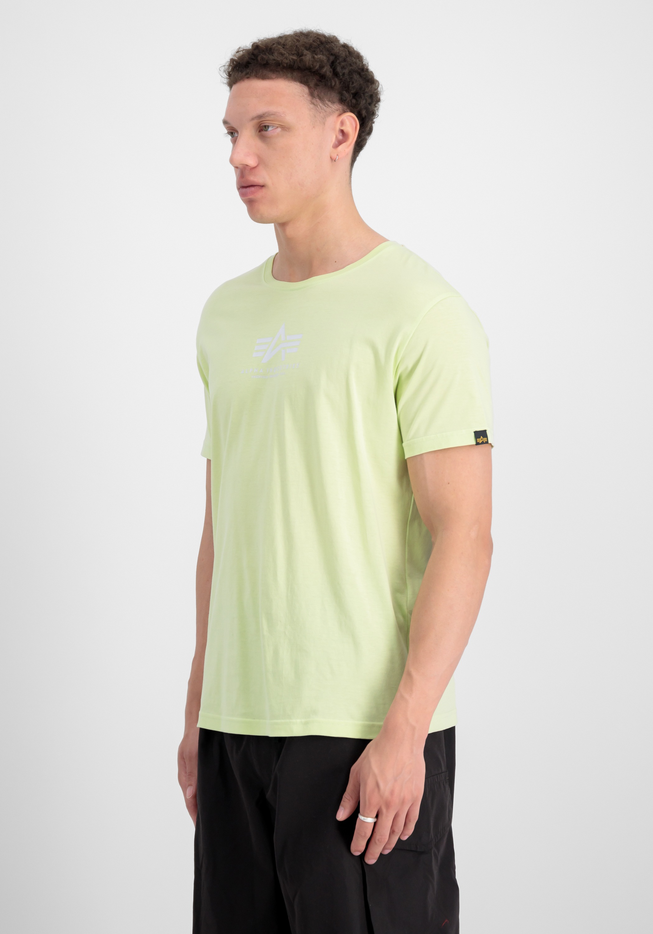 Alpha Industries T-Shirt »Alpha Industries Men - T-Shirts Basic T-Shirt ML«
