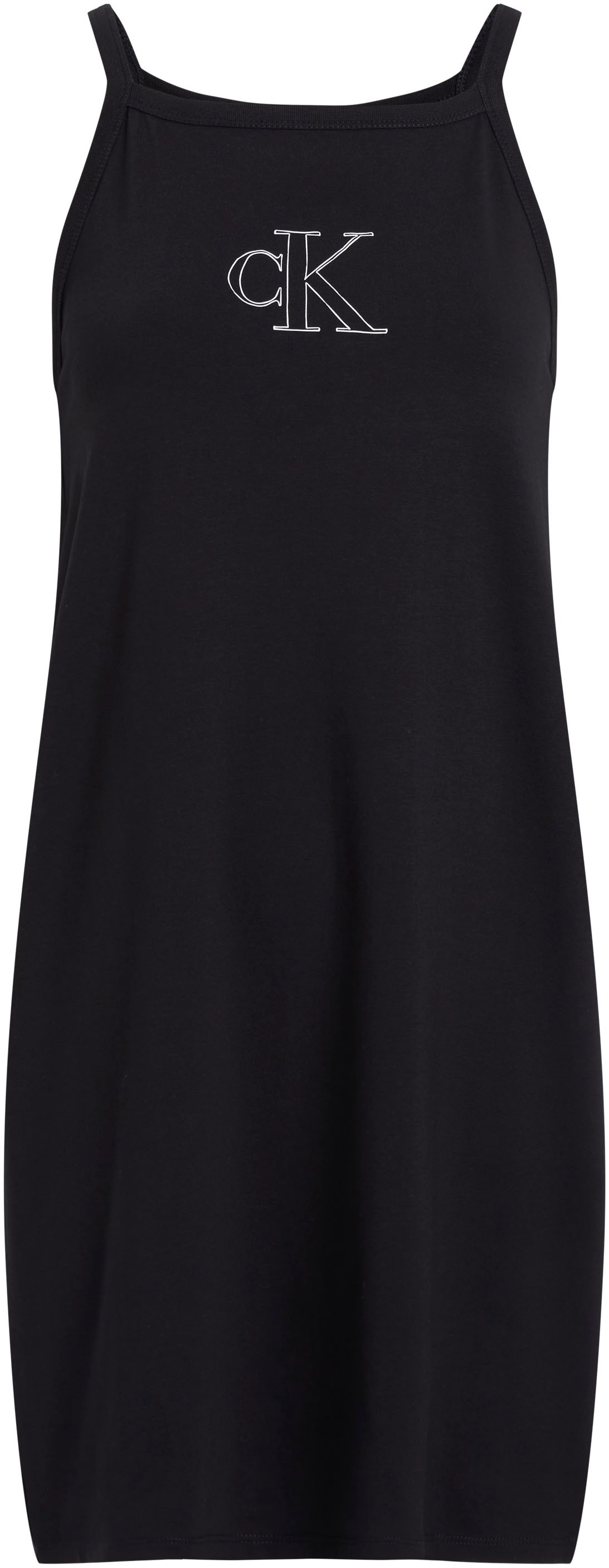 Calvin Klein Jeans Trägerkleid »OUTLINED CK STRAPPY TANK DRESS«, mit Logoprägung