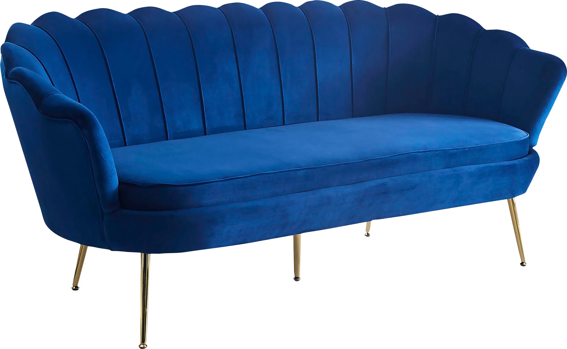 SalesFever 3-Sitzer »Clam Komfortsofa«, Extravagantes Muscheldesign: 180 cm Breite