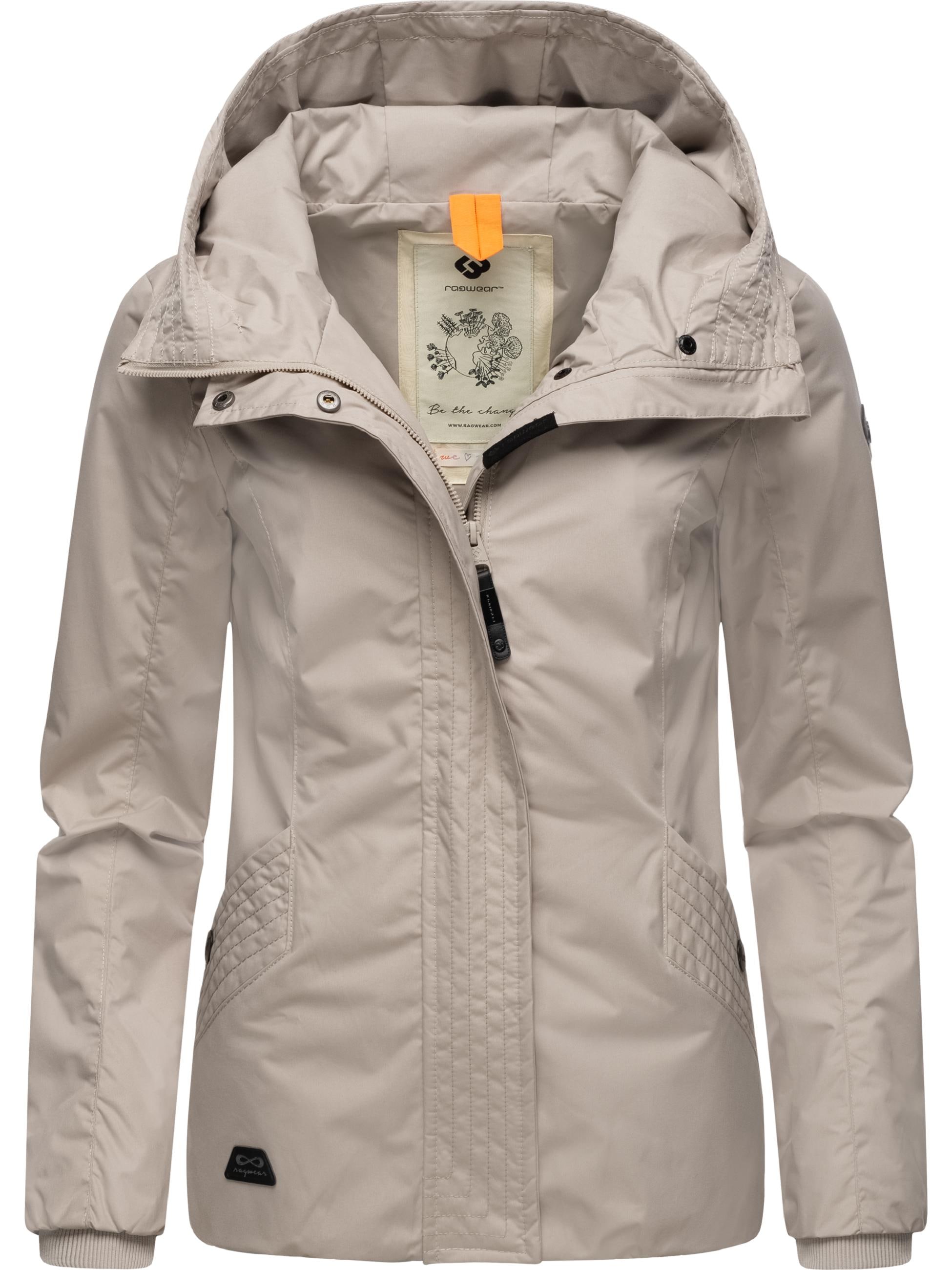 Ragwear Outdoorjacke »Outdoorjacke Vannesa«, mit Kapuze, Wasserdichte Damen Übergangsjacke mit Kapuze