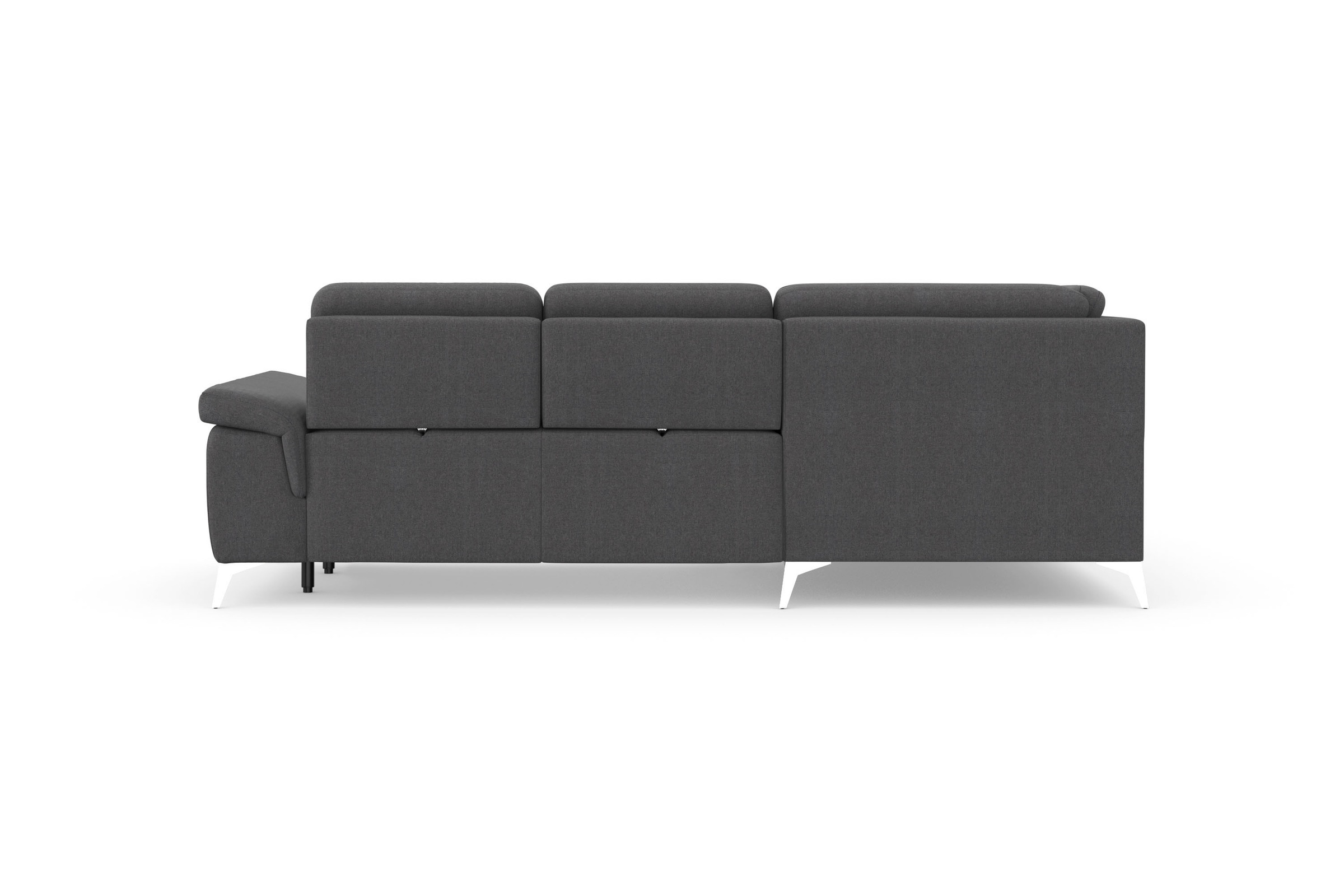 sit&more Ecksofa »Padua L-Form«, inklusive Sitztiefenverstellung, Armteilfunktion und Federkern