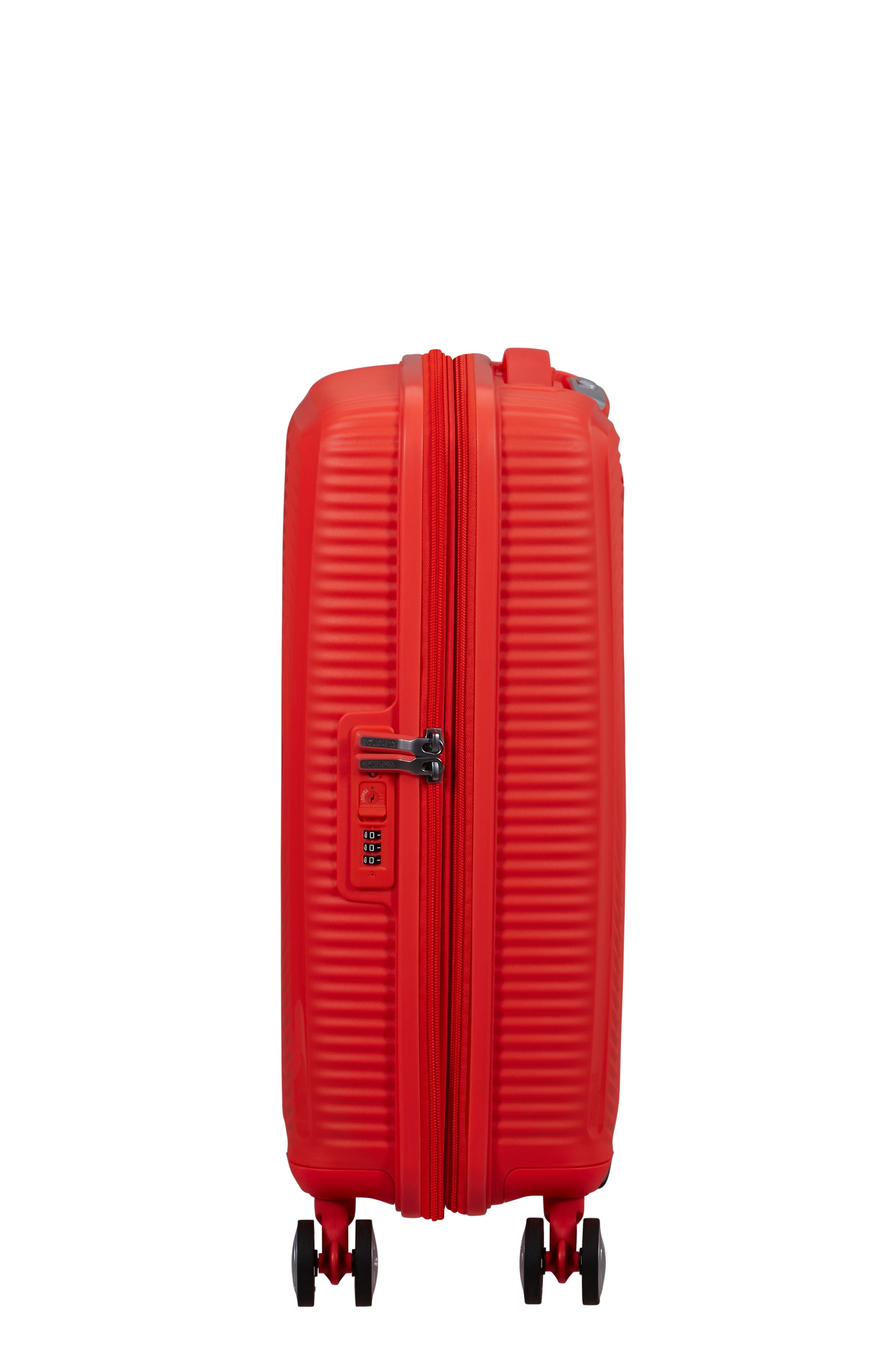 American Tourister® »SOUNDBOX, in verschiedenen Farben und Größen« 35,5 l 4 Rollen Reisekoffer Trolley Aufgabegepäck TSA-Zahlenschloss Volumenerweiterung