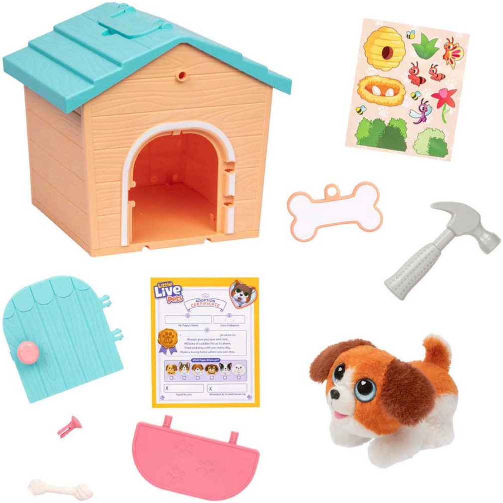 Spielwelt »Little Live Pets: My Puppy's Home Mini, Orange«