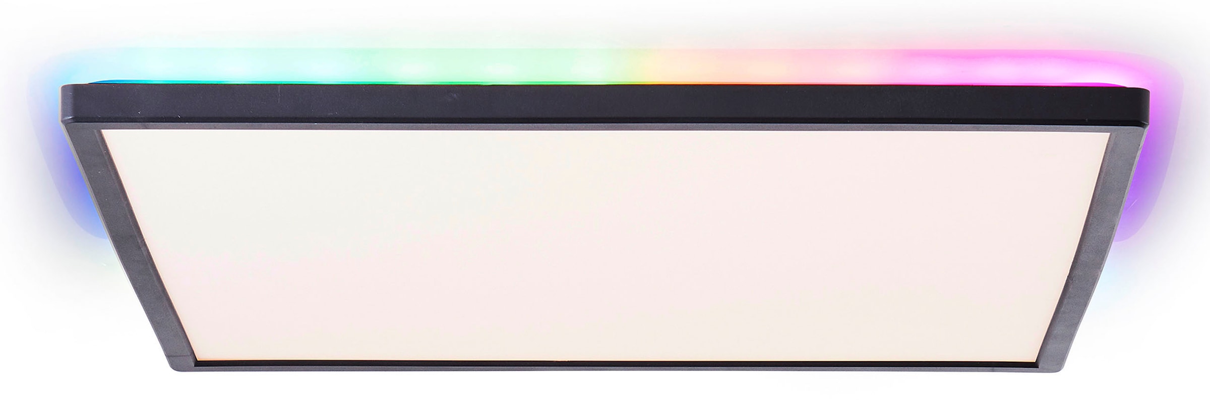 my home LED Deckenleuchte »Elliot«, Leuchtmittel LED-Board | LED fest integriert, 42 x 42 cm, 2500 Lumen, 3000-6500 Kelvin, weiß/schwarz
