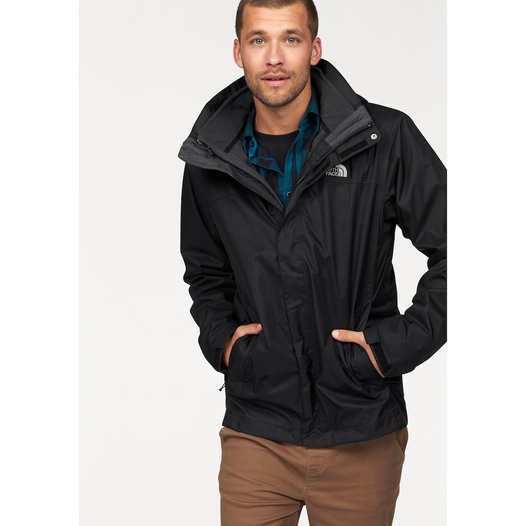 The North Face 3-in-1-Funktionsjacke »EVOLVE II TRICLIMATE«, (Set, 2 St.), mit Kapuze