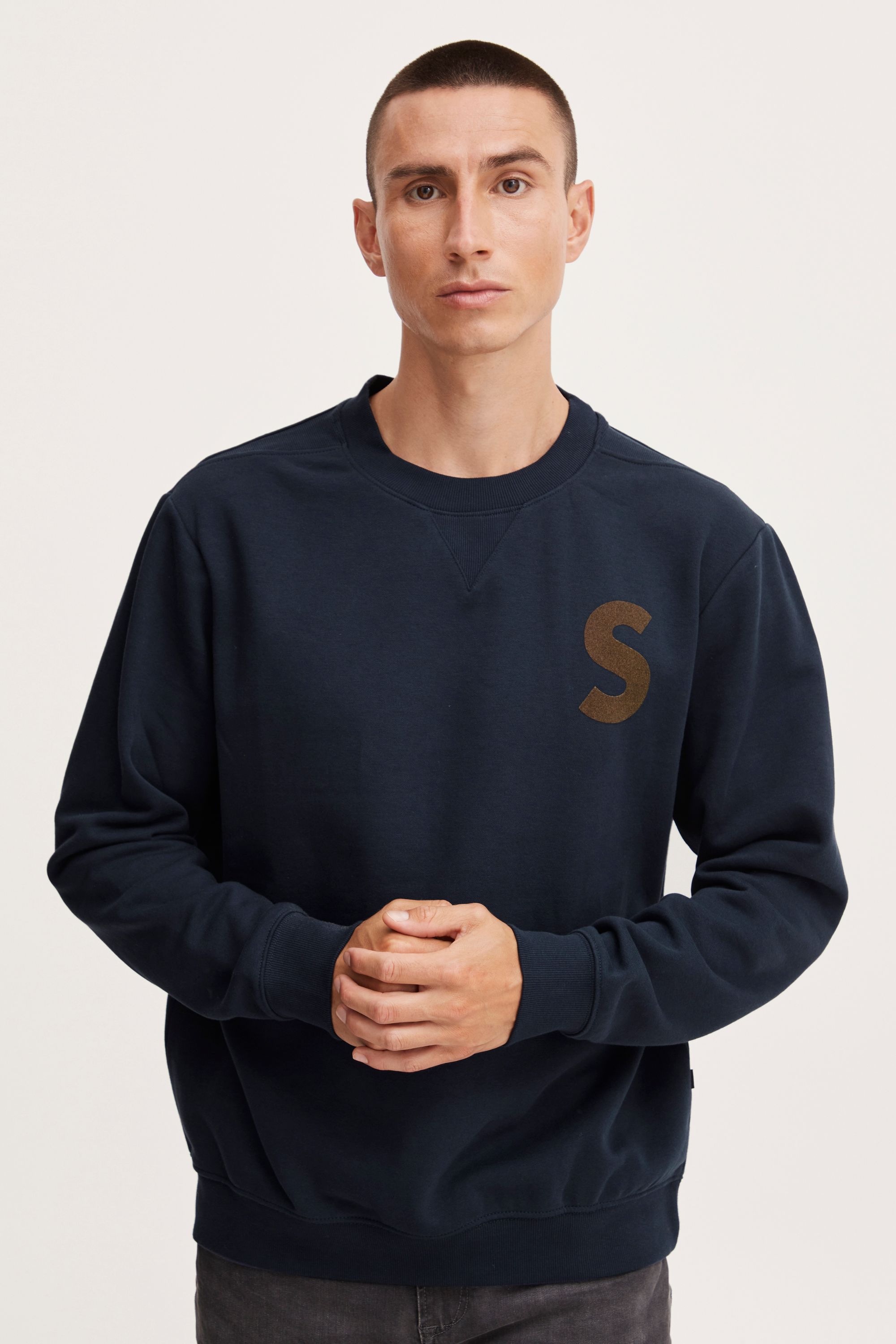 !Solid Longpullover »Sweatshirt SDCael«