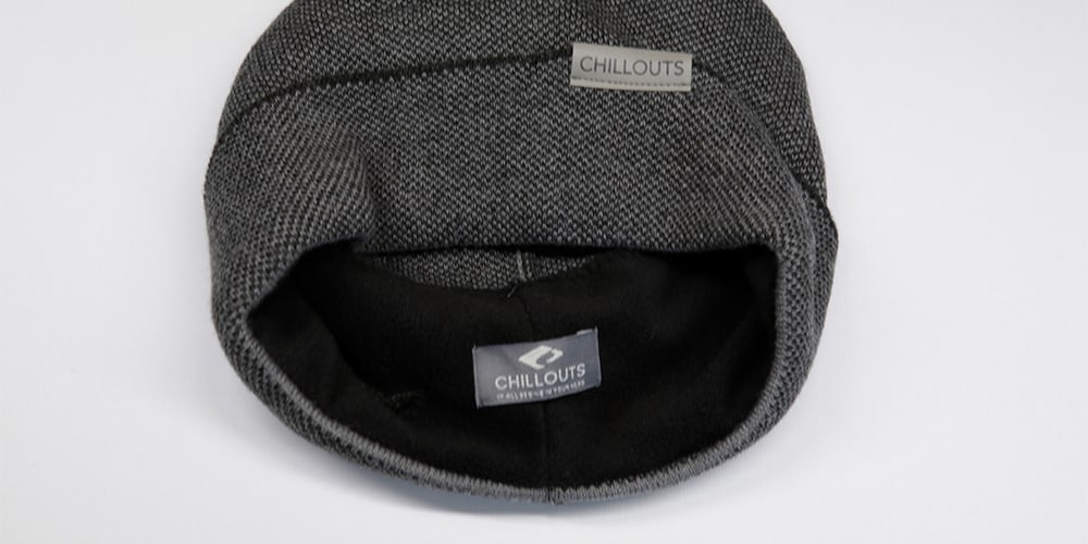 chillouts Strickmütze »Kilian Hat« dunkle, festsitzende Strickmütze