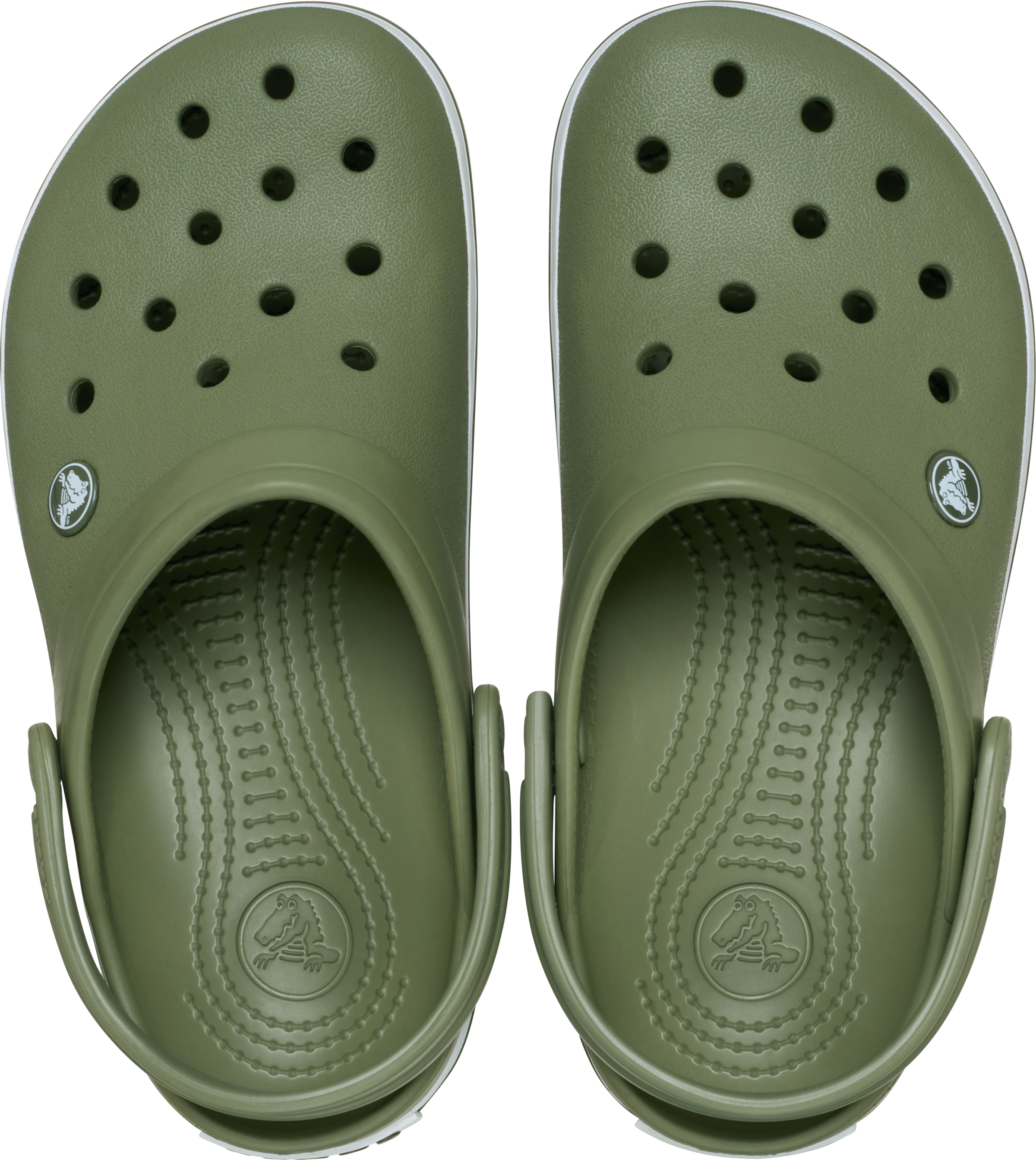 Crocs Clog »Crocband«  Sommerschuh, Gartenschuh, Poolslides, mit farbiger Laufsohle