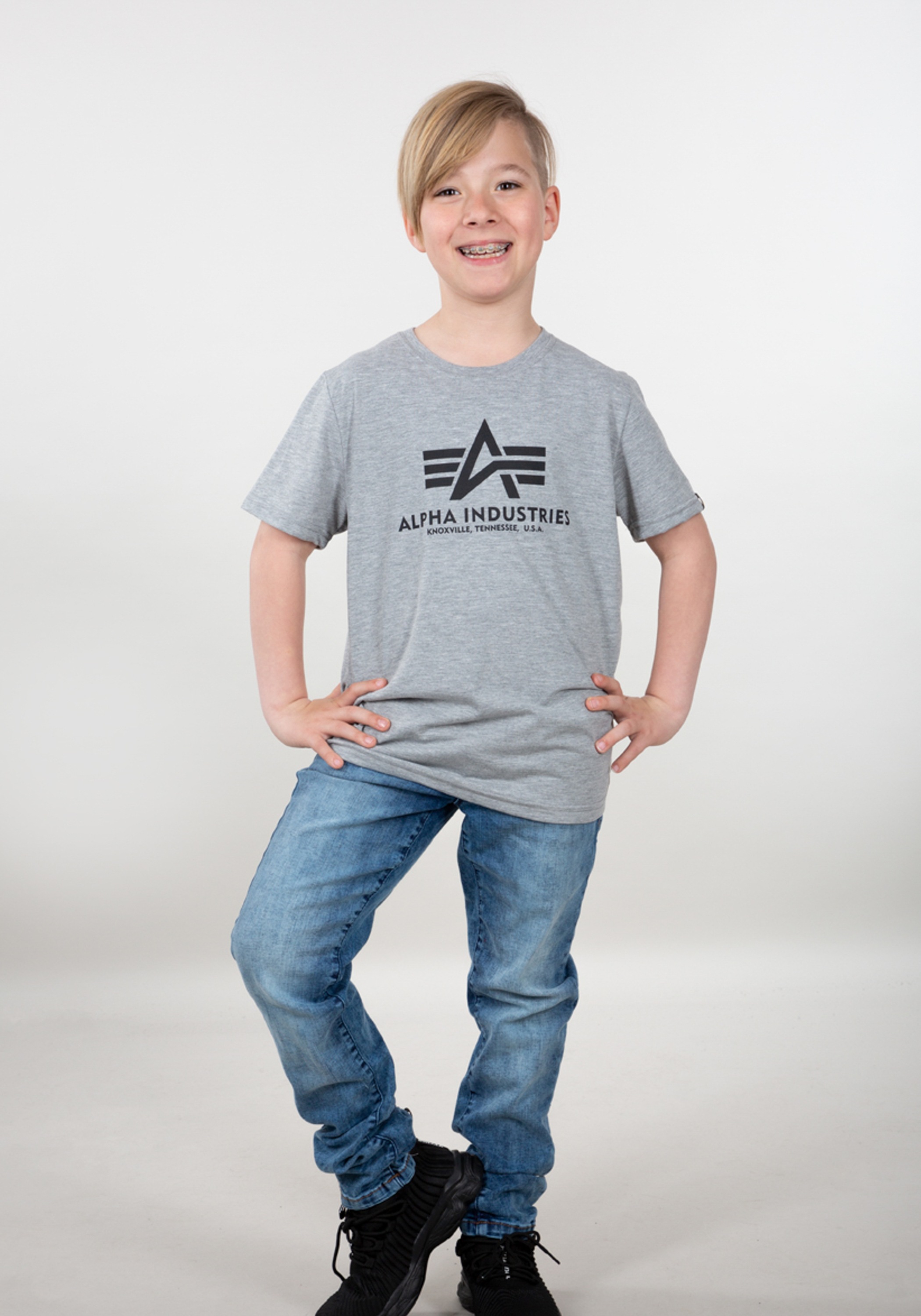 Alpha Industries T-Shirt »Basic T-Shirt BL K«