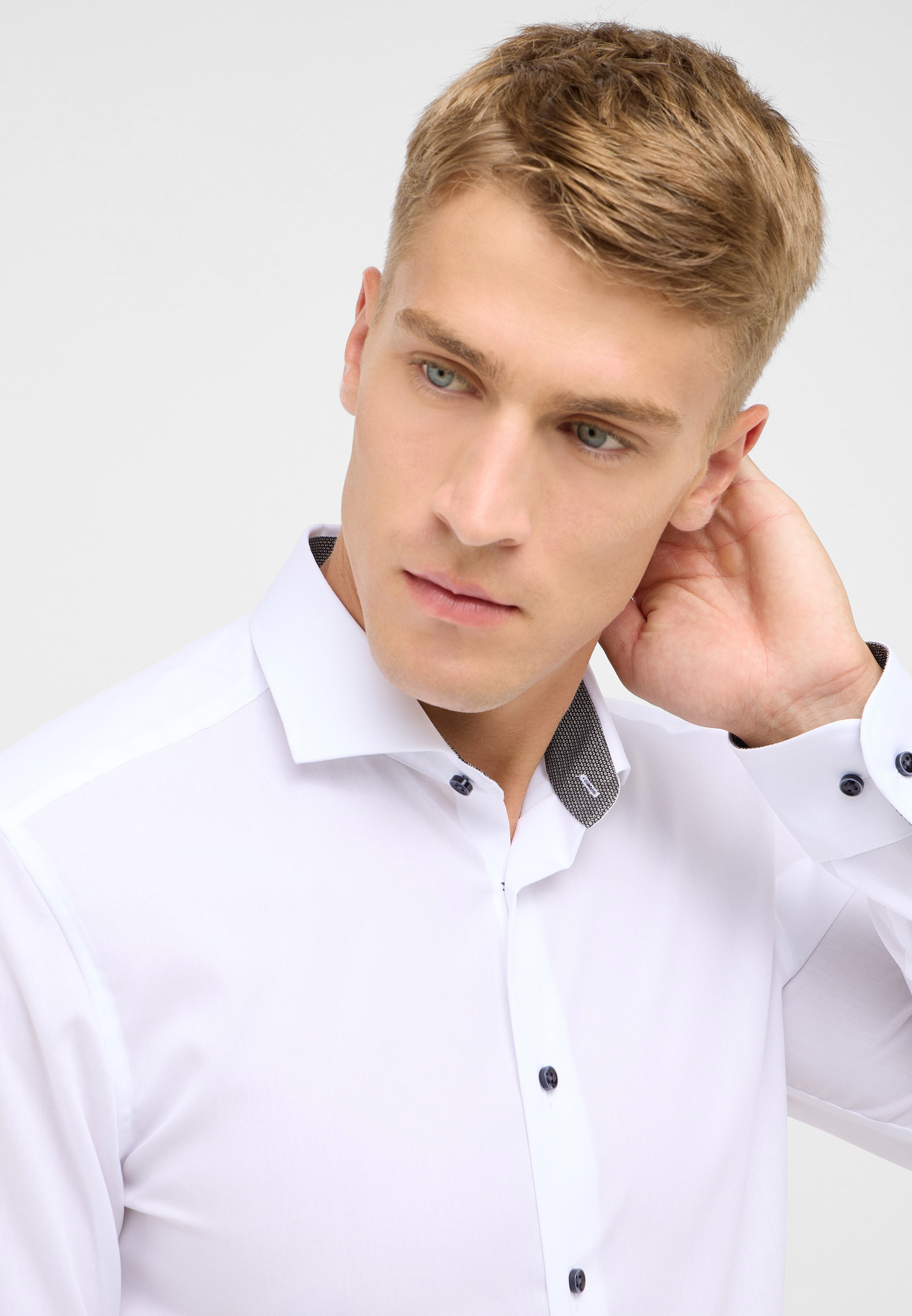 Eterna Langarmhemd »SLIM FIT«