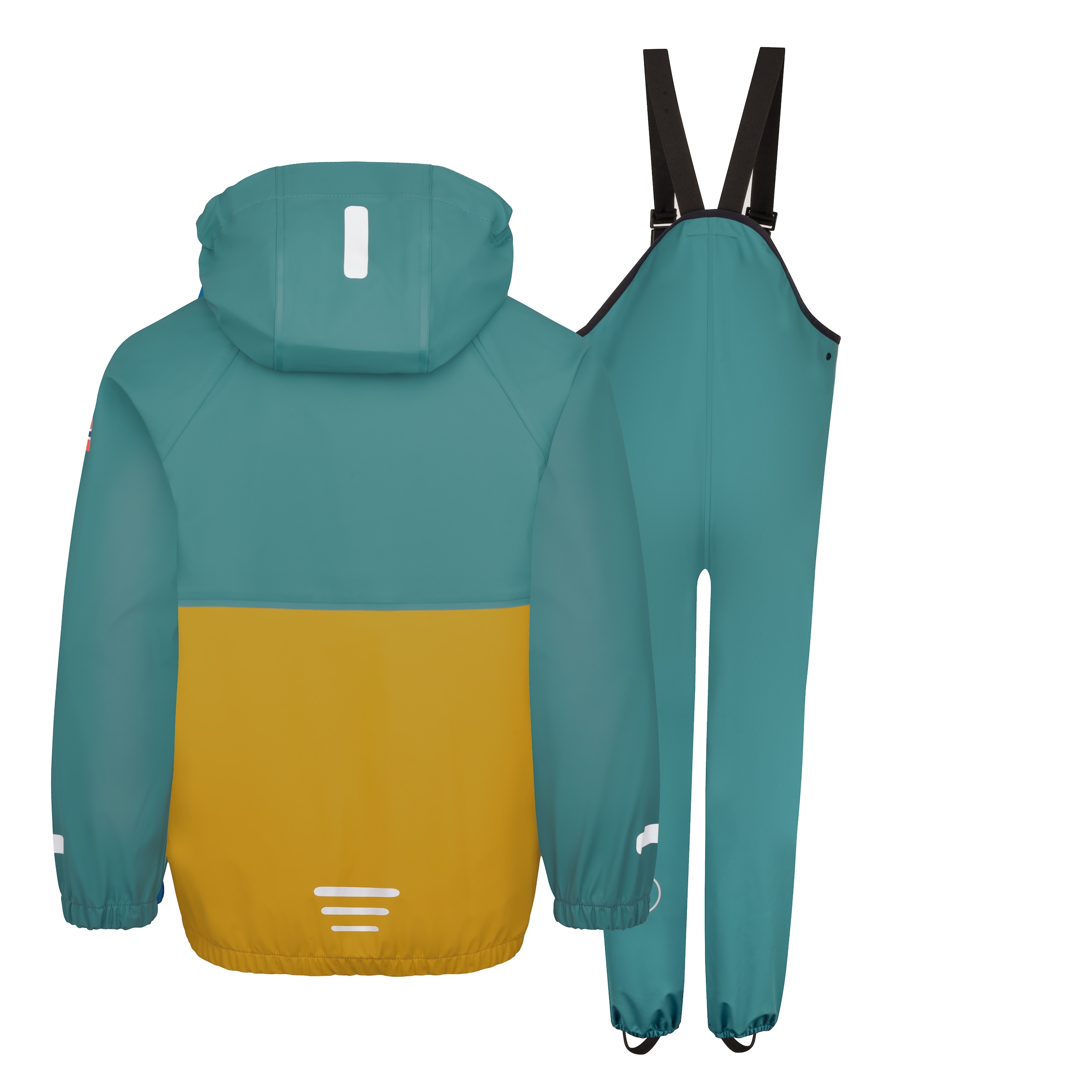 TROLLKIDS Regen- und Matschhose »Kids Odda Rain Set XT«  für Kinder und Jugendliche, 2-teiliges Set, aus Polyester gefertigt