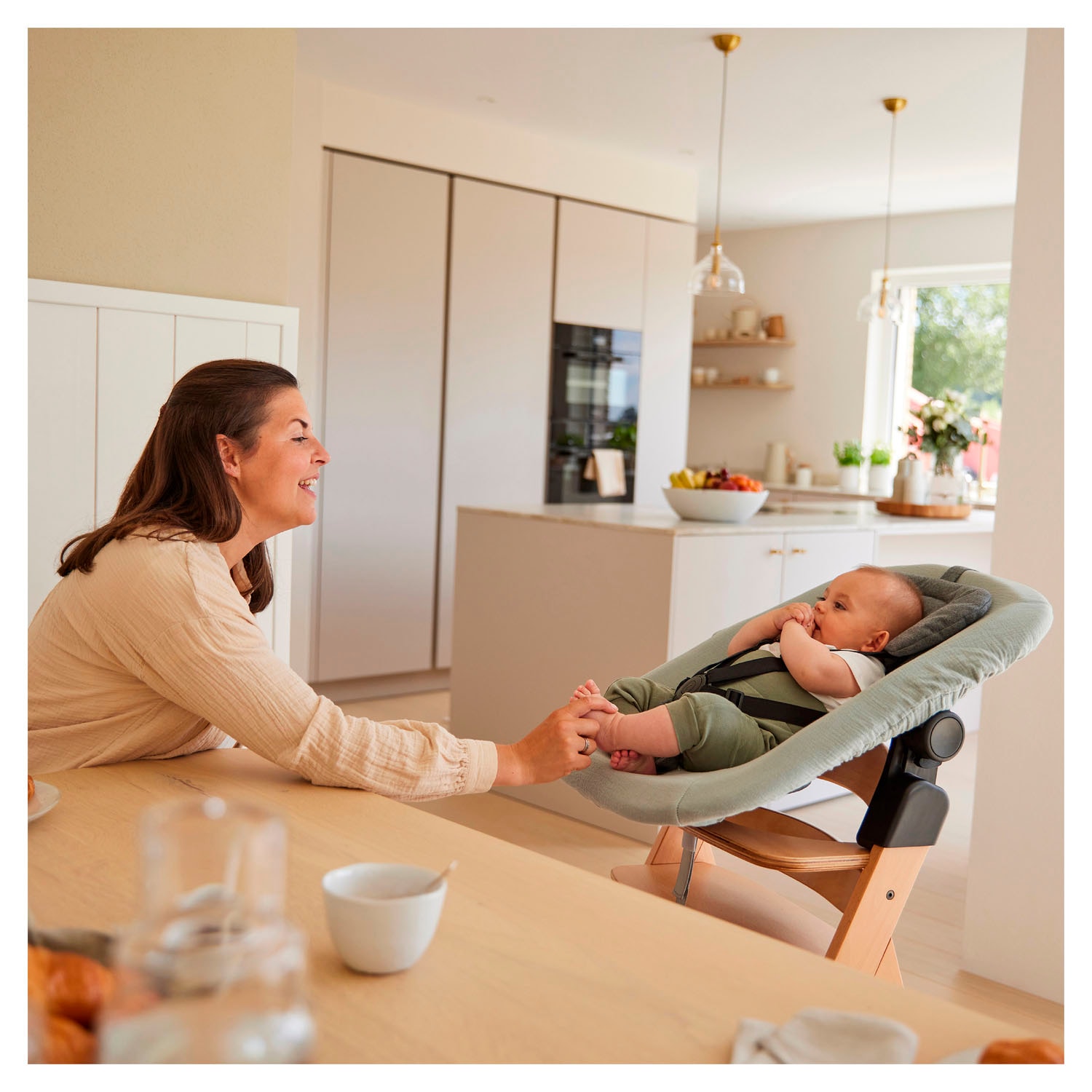 Hauck Kindersitzbezug »Schonbezug für Babywippe; Highchair Bouncer Cover«, Schonbezug für Babywippe