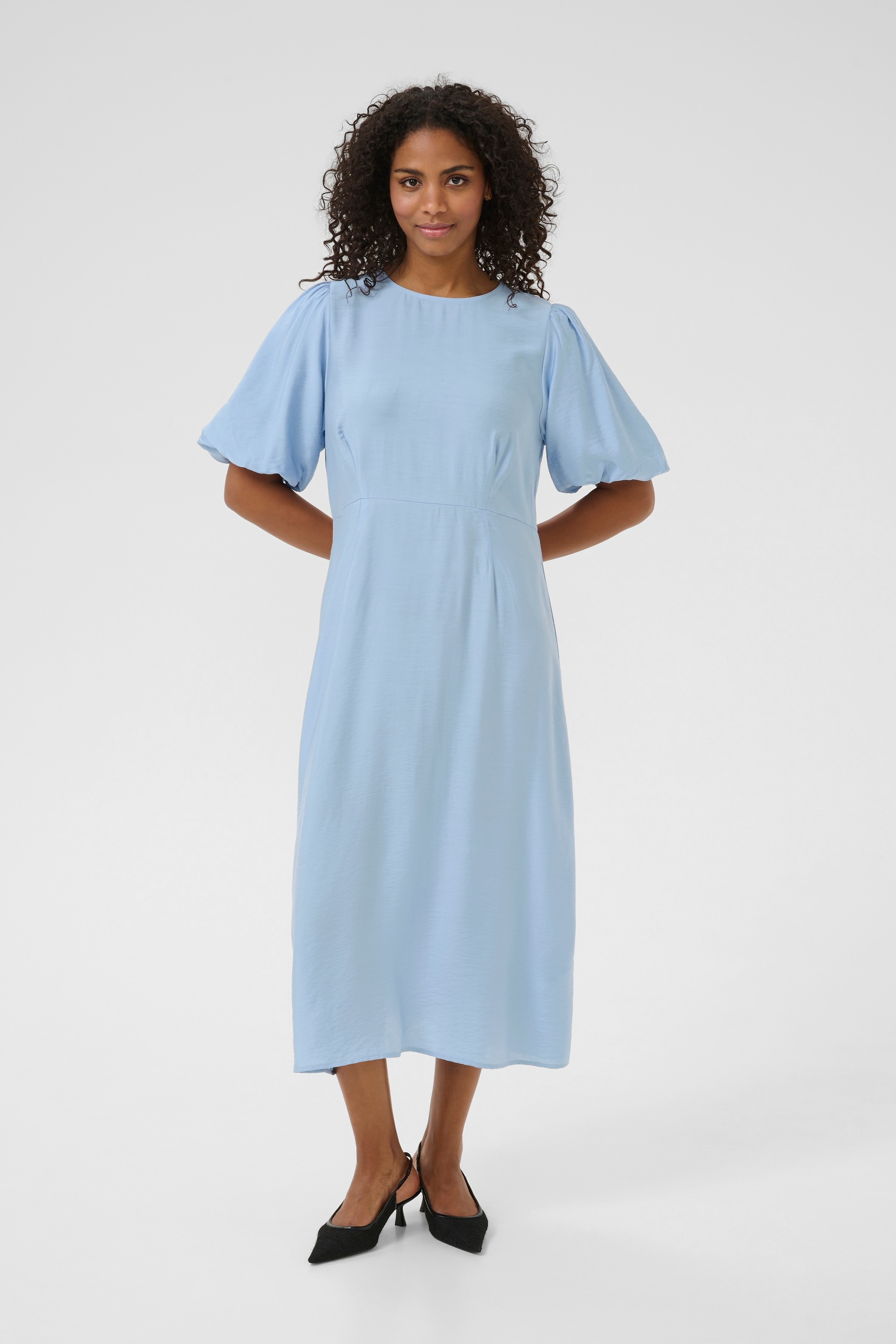 KAFFE Midikleid »Kleid KApaco«