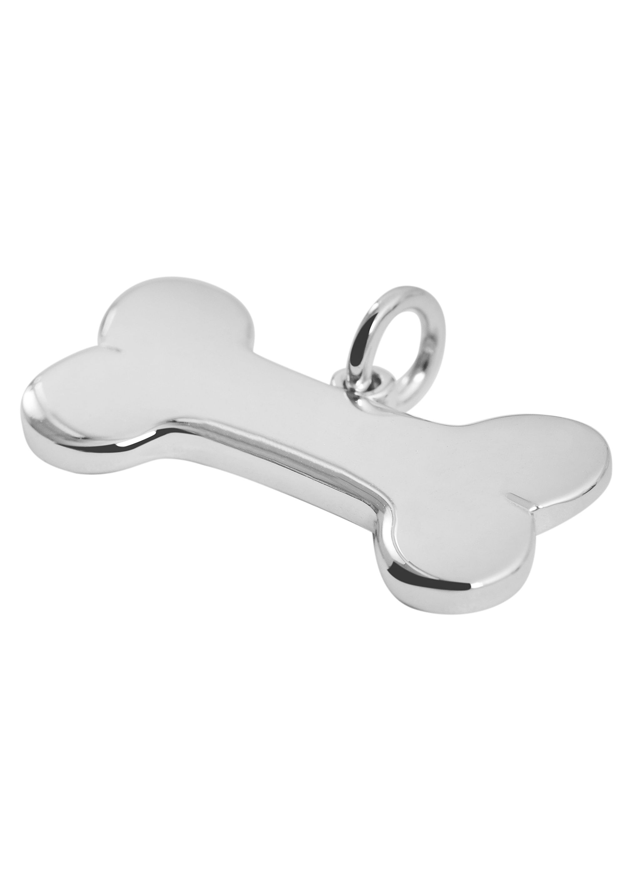AKZENT Anhänger mit Gravur »"Paige" aus 925 Sterlingsilber, rhodiniert, langlebig«