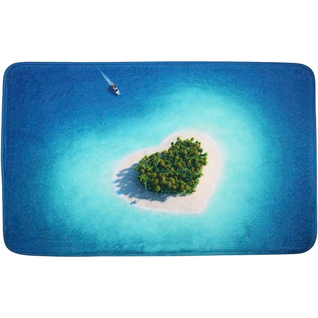 Sanilo Badaccessoire-Set »Dream Island«, 3 Badteppich OTTO aus Waschbeckenstöpsel bei tlg.), WC-Sitz, (Komplett-Set, bestehend kaufen und