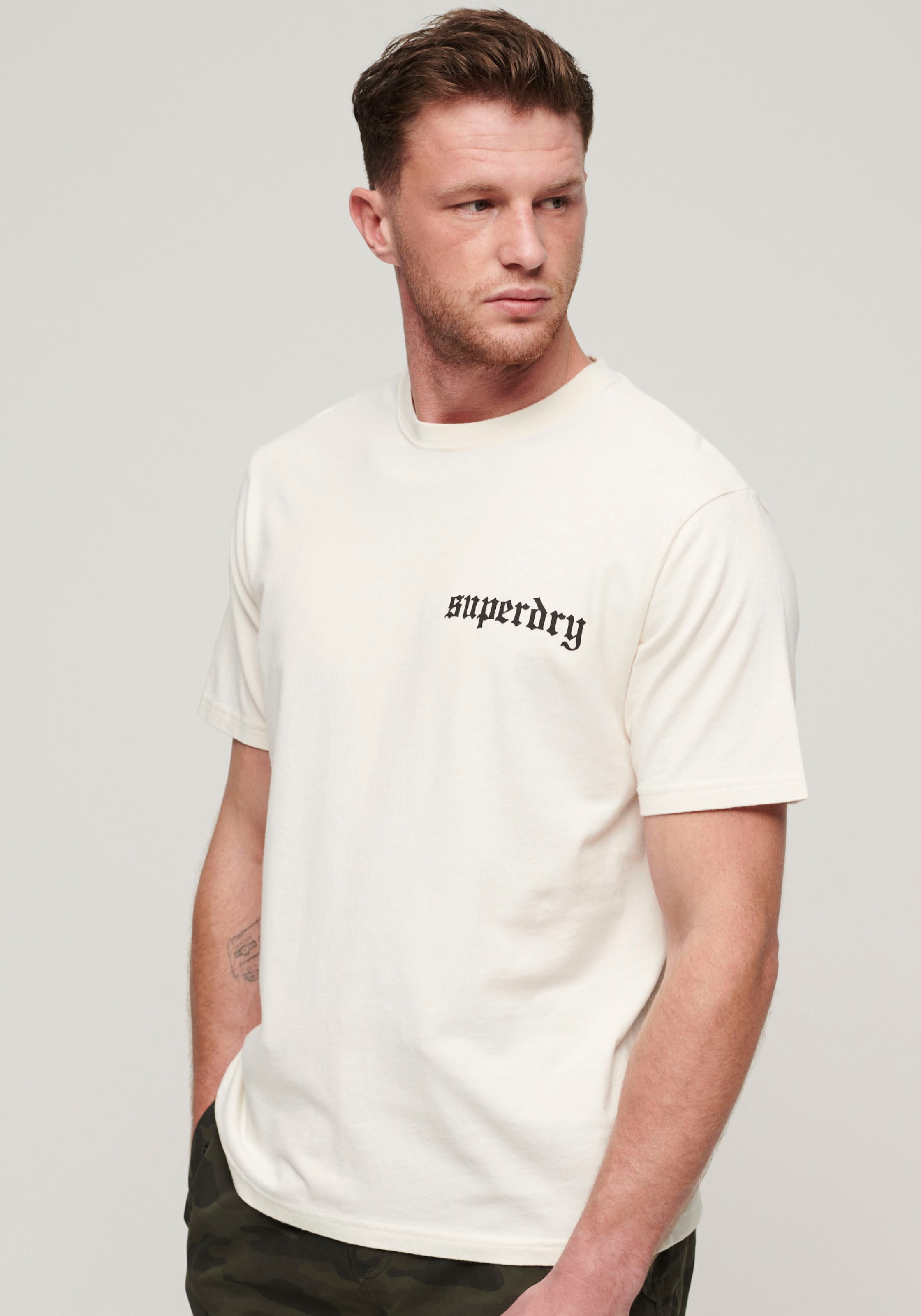 Print-Shirt »SD-TATTOO GRAPHIC LOOSE T SHIRT«