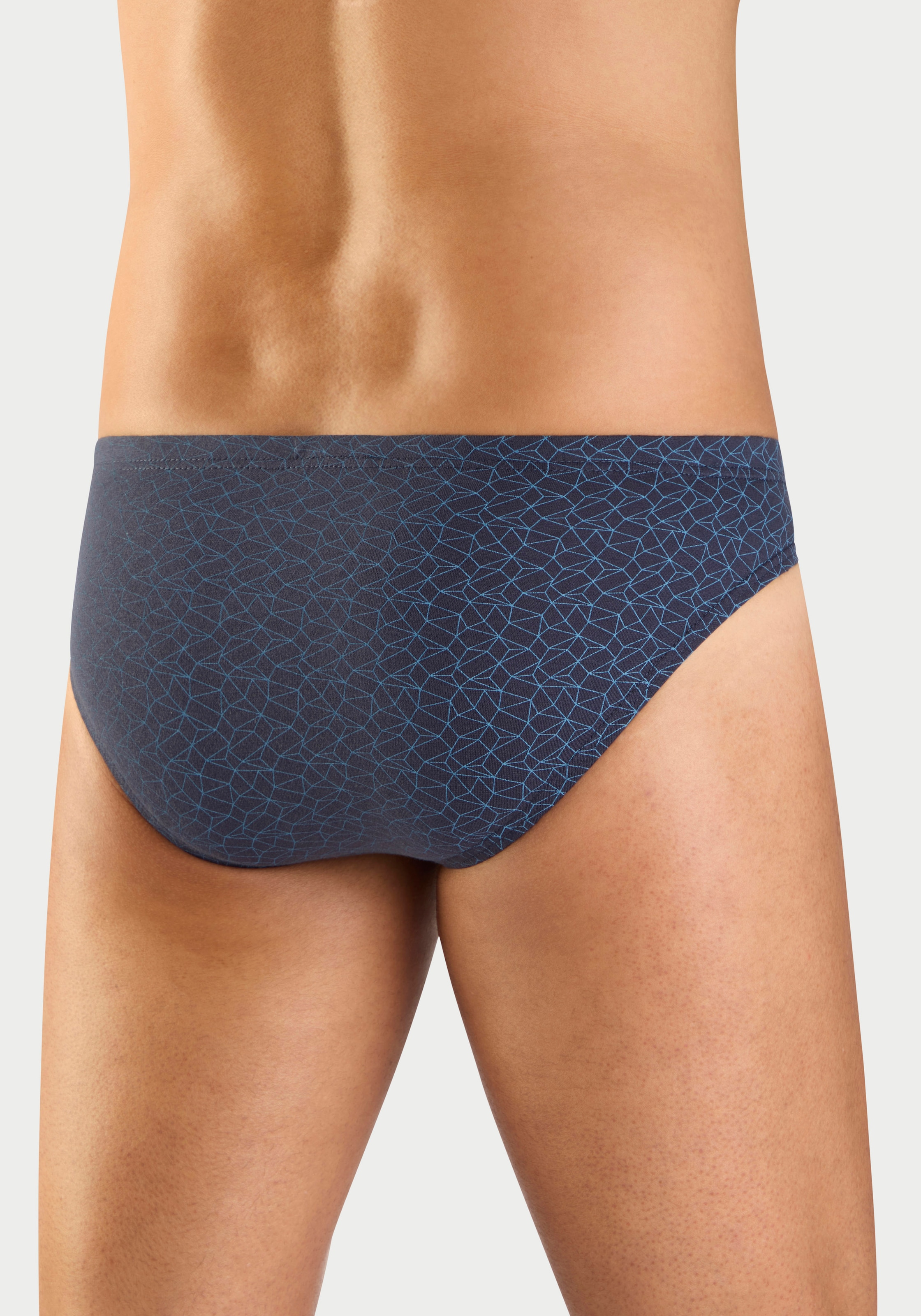 H.I.S Slip »Männer Unterhose« Packung, 10 Stk. in bedruckter Baumwollqualität