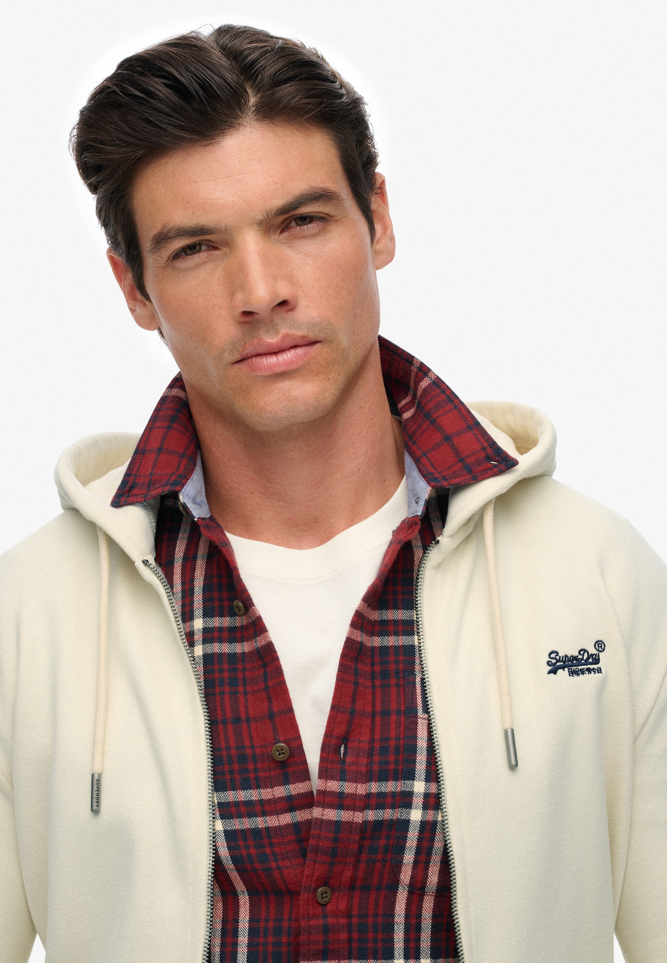 Superdry Kapuzensweatjacke »ESSENTIAL LOGO ZIP HOODIE HB«