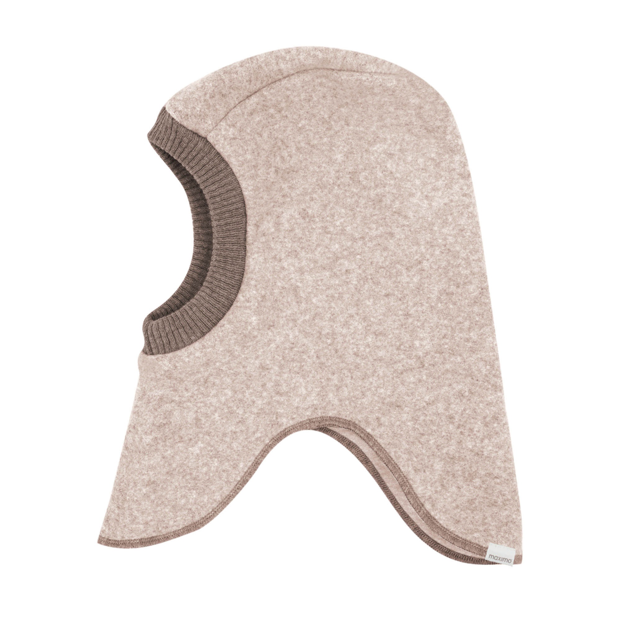 Maximo Schlupfmütze Baumwollfleece, gefüttert, Rippstrickbündchen, Größe 47