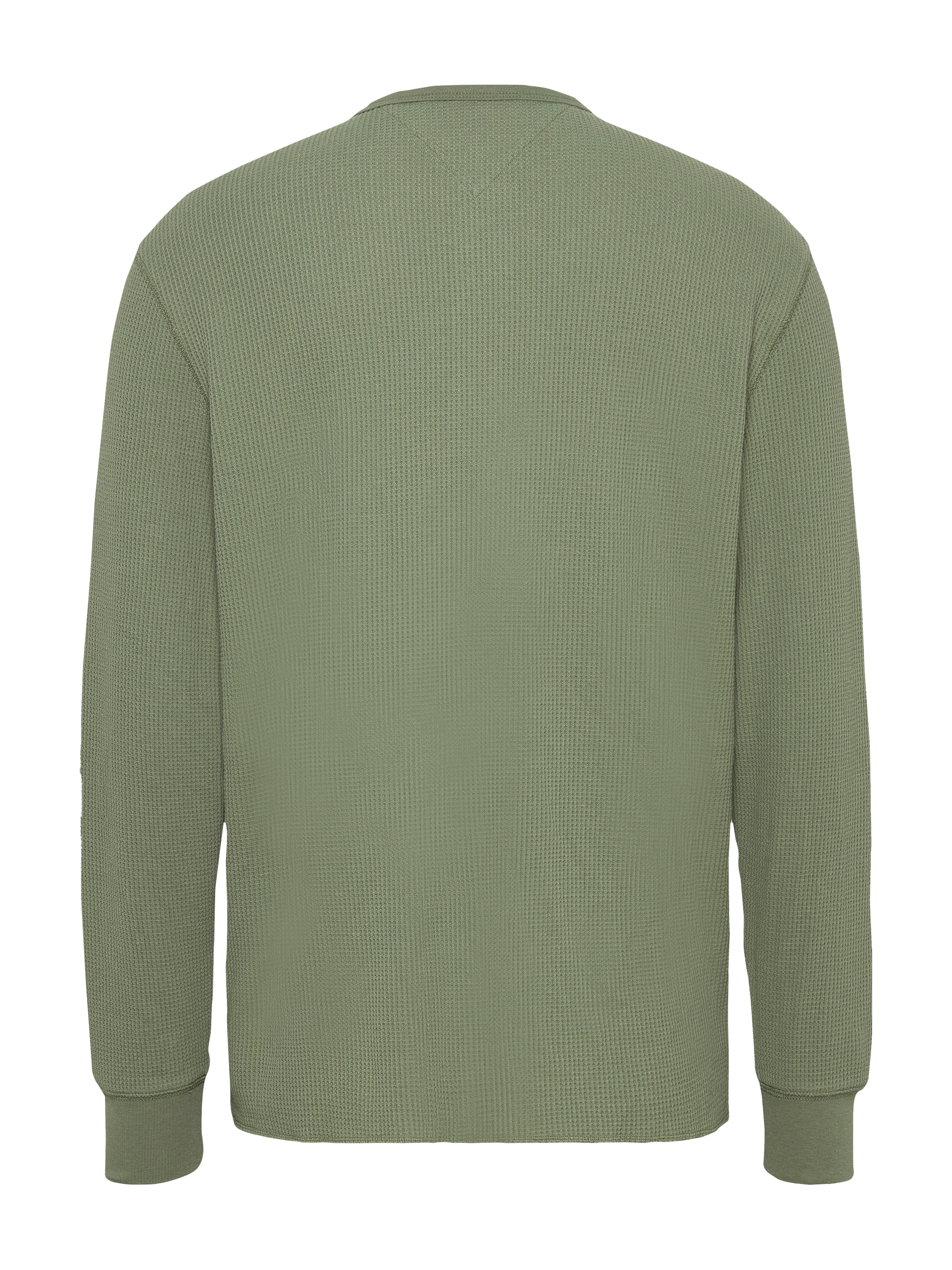 Tommy Jeans Henleyshirt »TJM REG WAFFLE HENLEY LS TEE«, mit leichter Struktur